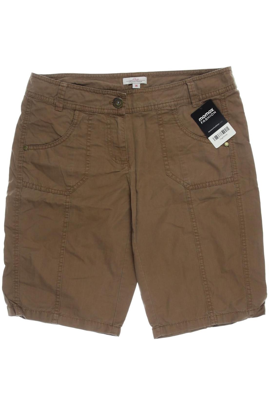 

s.Oliver Damen Shorts, braun, Gr. 38