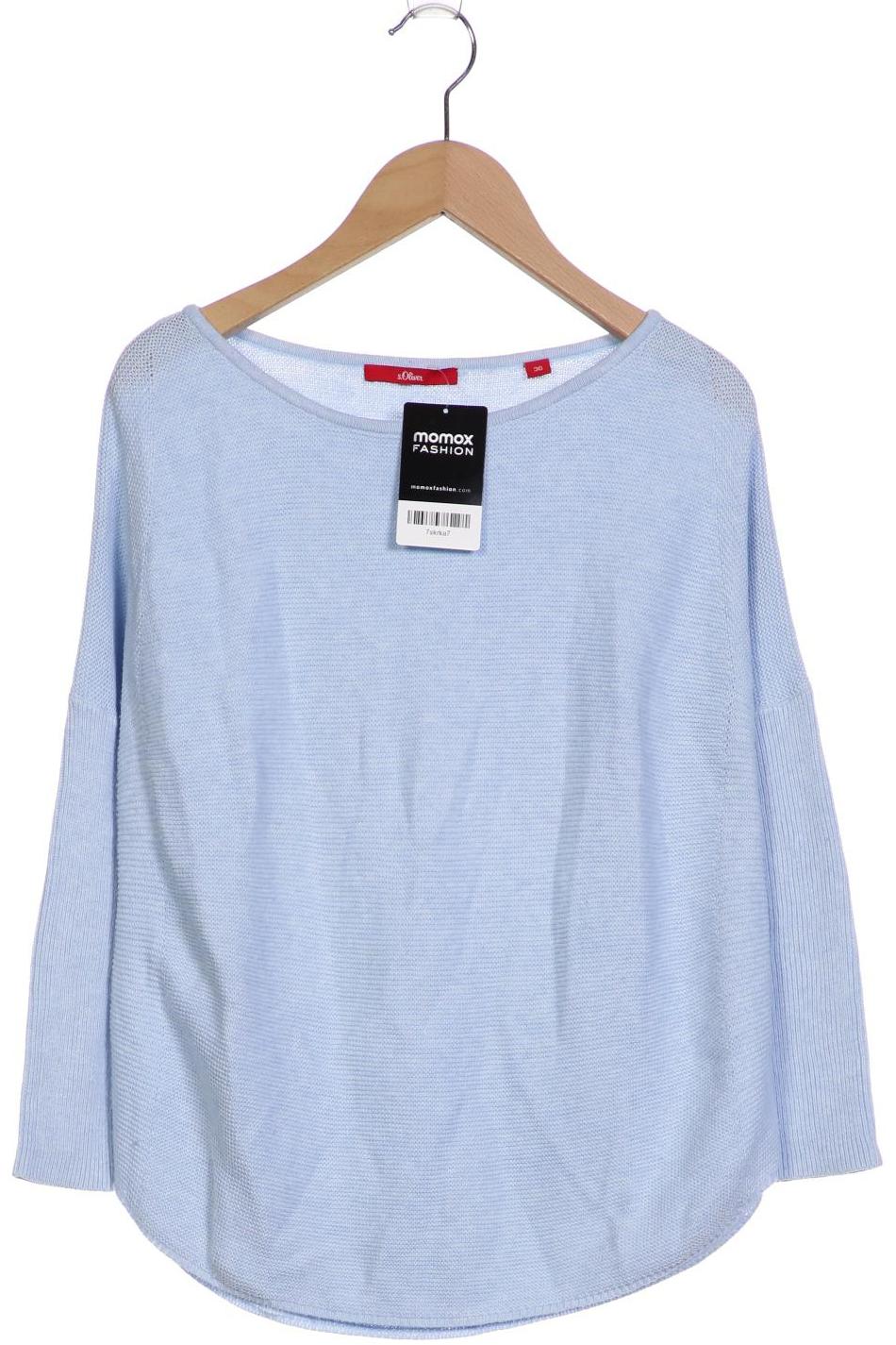 

s.Oliver Damen Pullover, hellblau