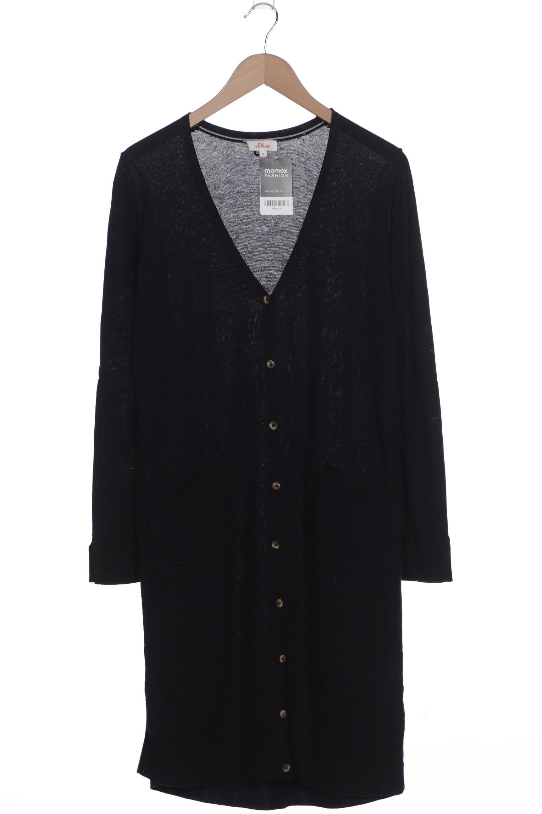 

s.Oliver Damen Strickjacke, marineblau, Gr. 38