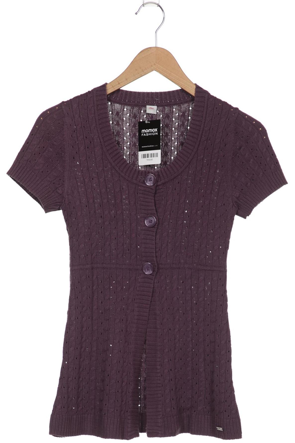 

s.Oliver Damen Strickjacke, flieder
