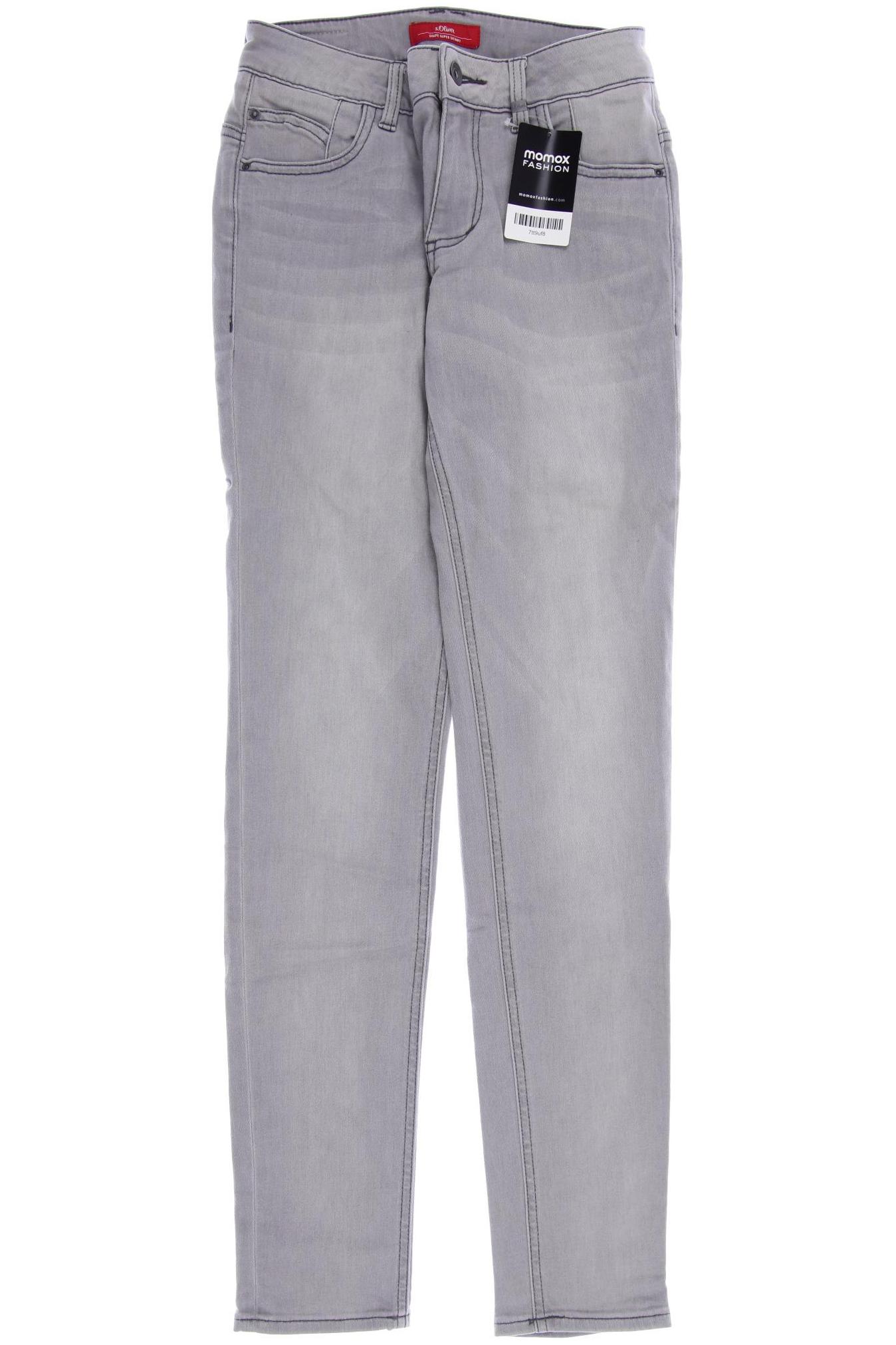 

s.Oliver Damen Jeans, grau