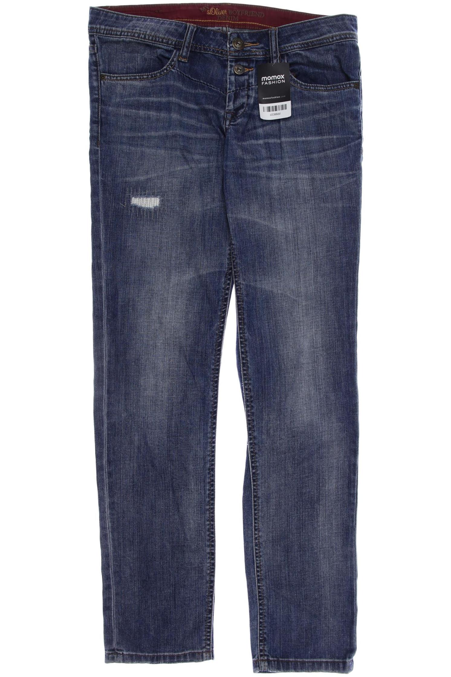 

s.Oliver Damen Jeans, blau