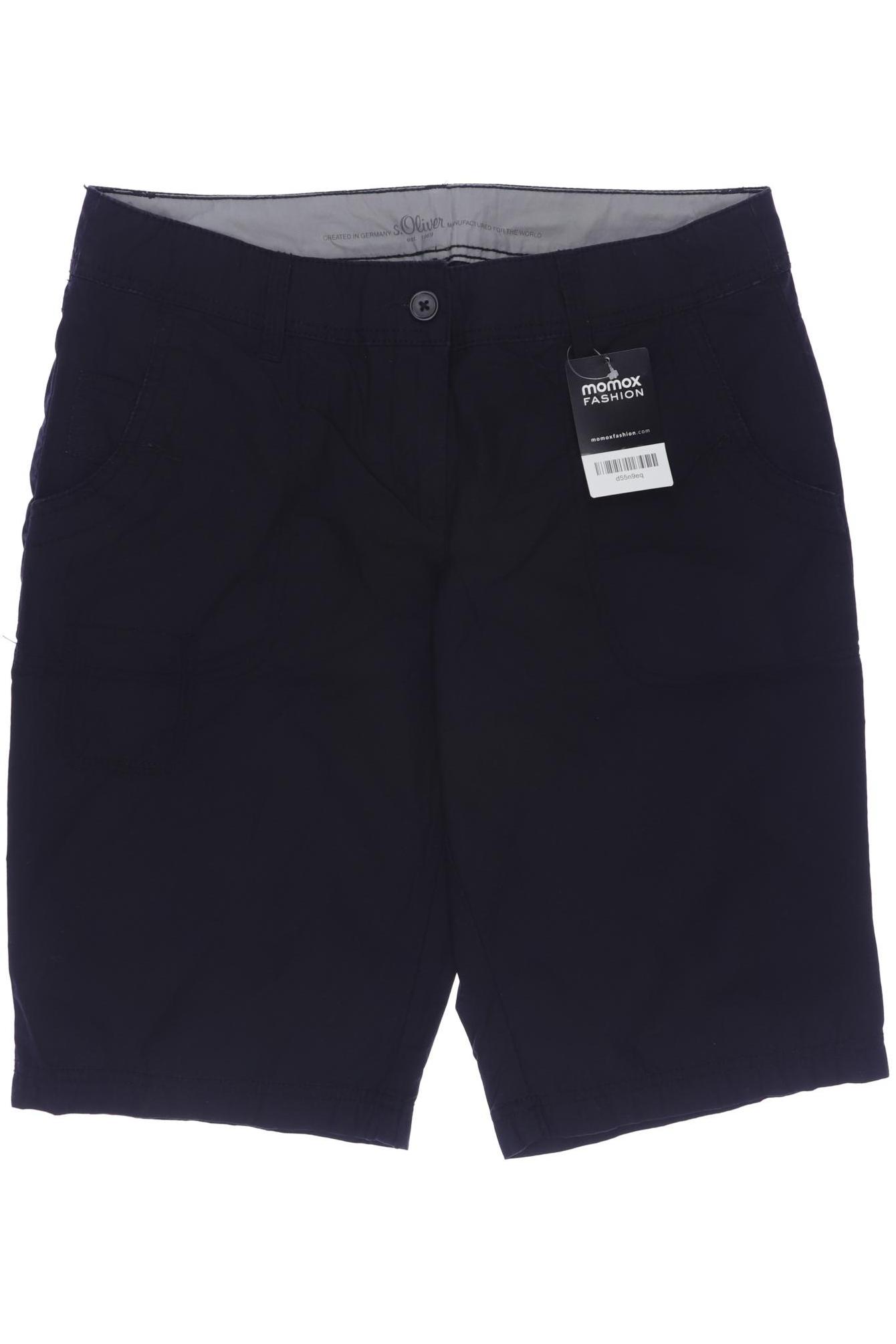 

s.Oliver Damen Shorts, schwarz, Gr. 38