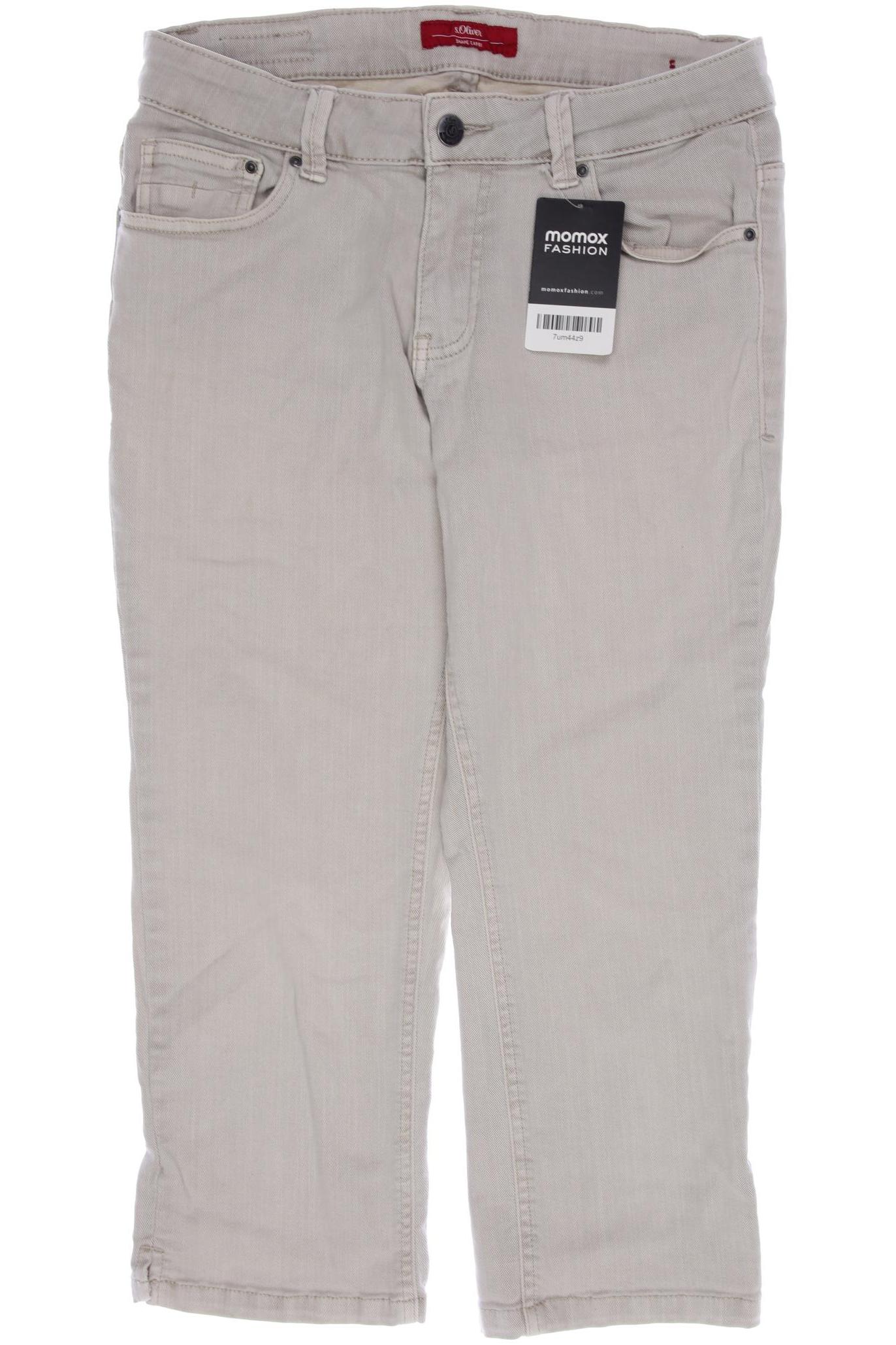 

s.Oliver Damen Jeans, beige, Gr. 28