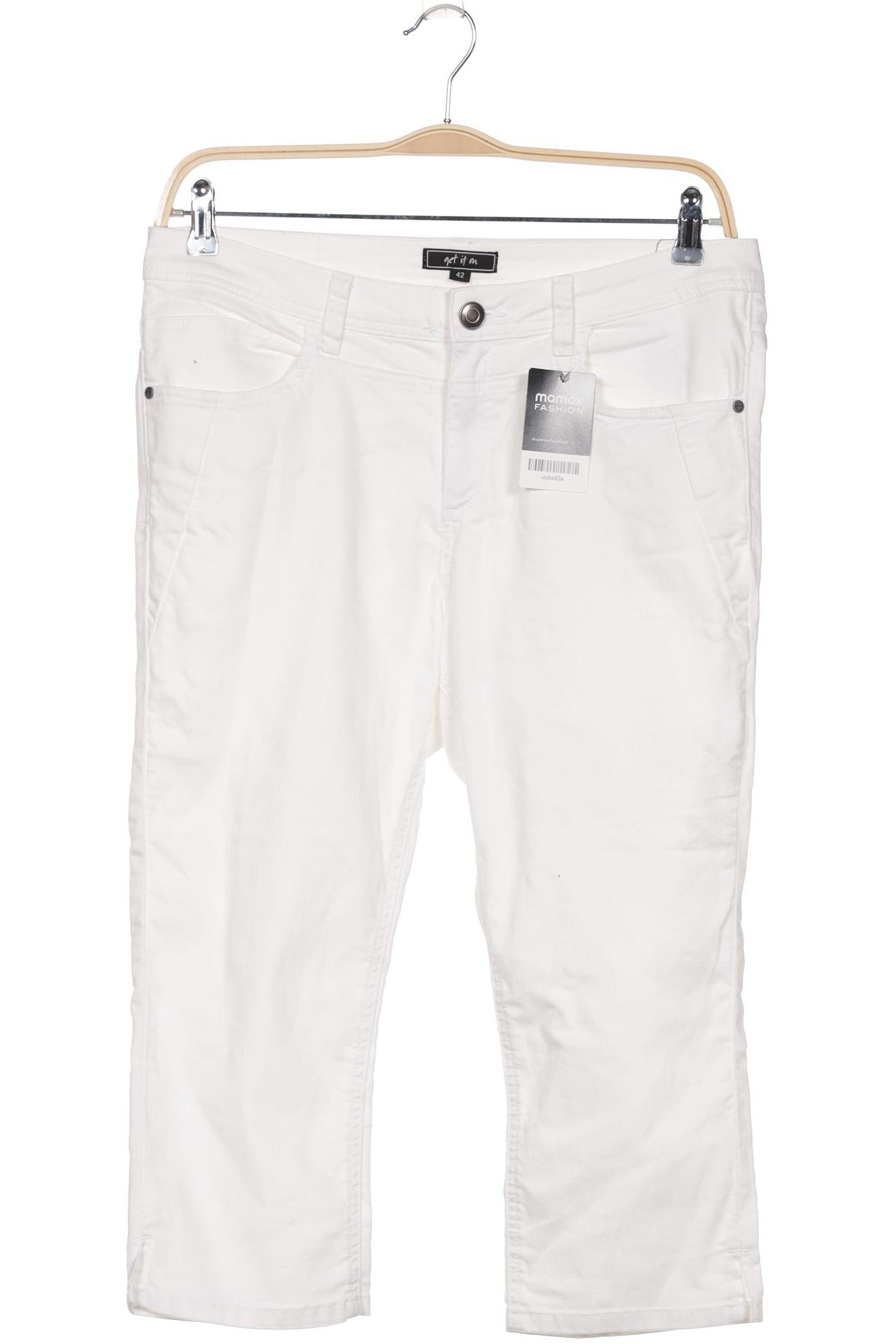 

s.Oliver Damen Jeans, weiß, Gr. 42