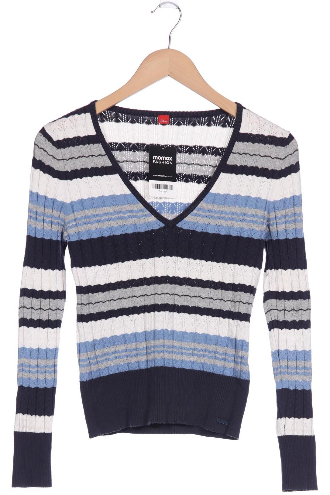 

s.Oliver Damen Pullover, marineblau