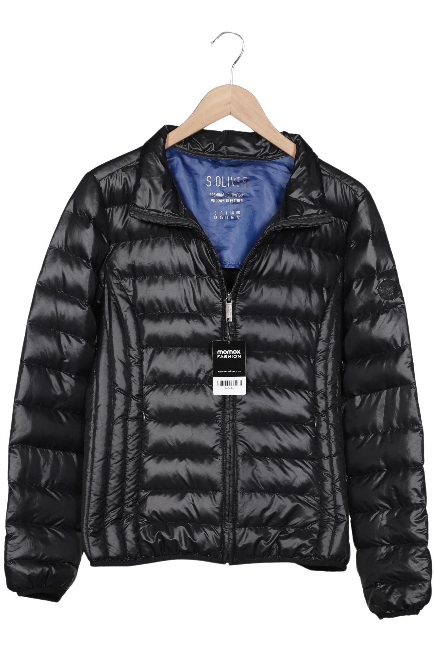 

s.Oliver Damen Jacke, schwarz, Gr. 42