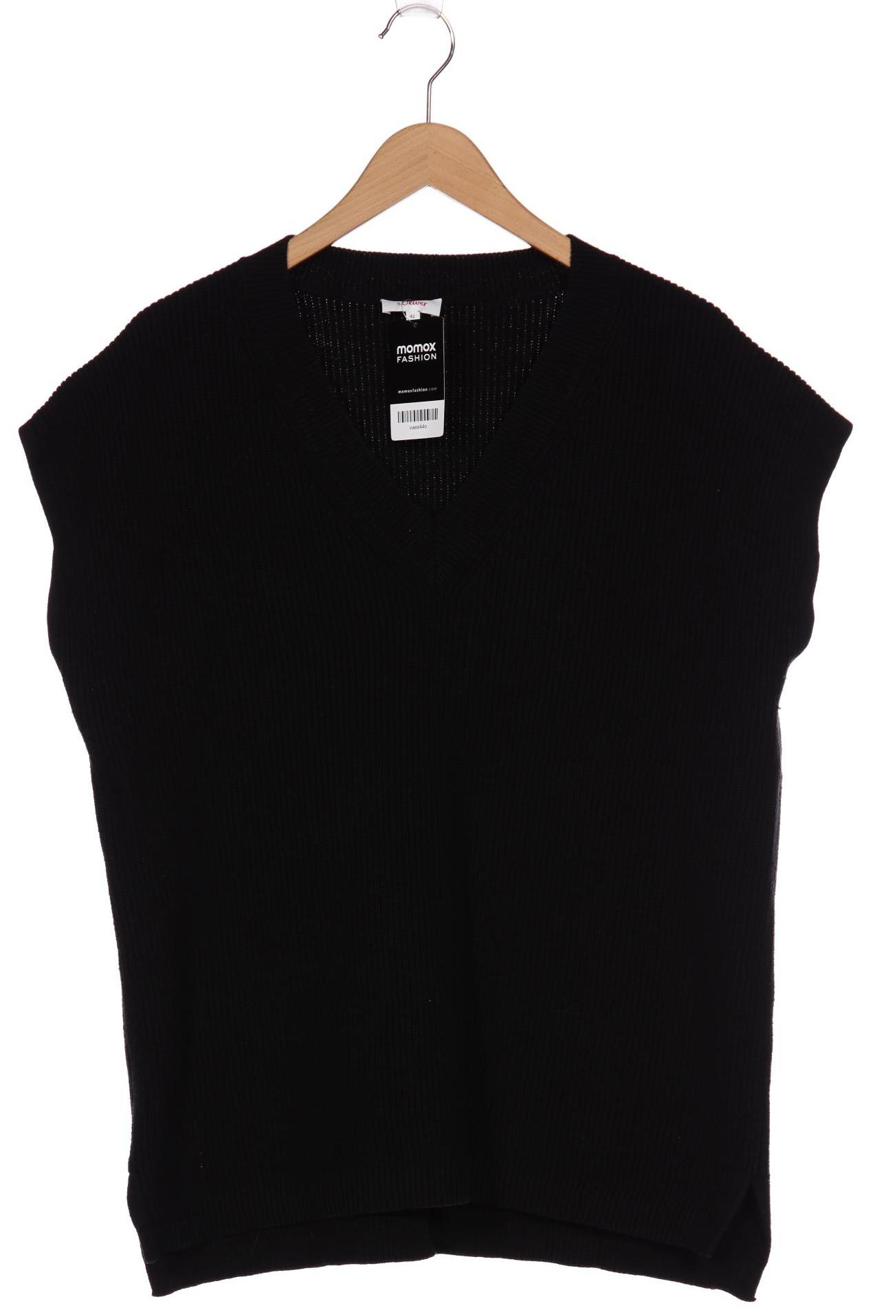 

s.Oliver Damen Pullover, schwarz