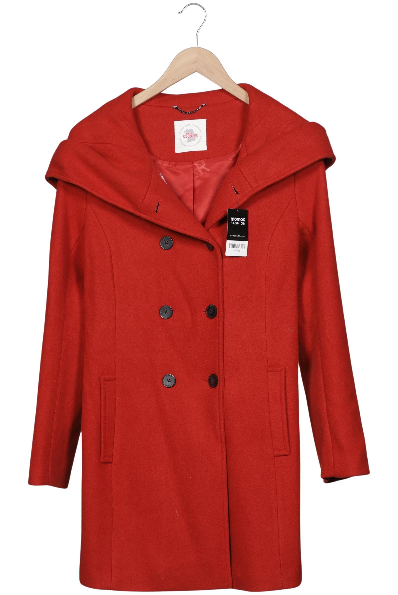 

s.Oliver Damen Mantel, rot, Gr. 40