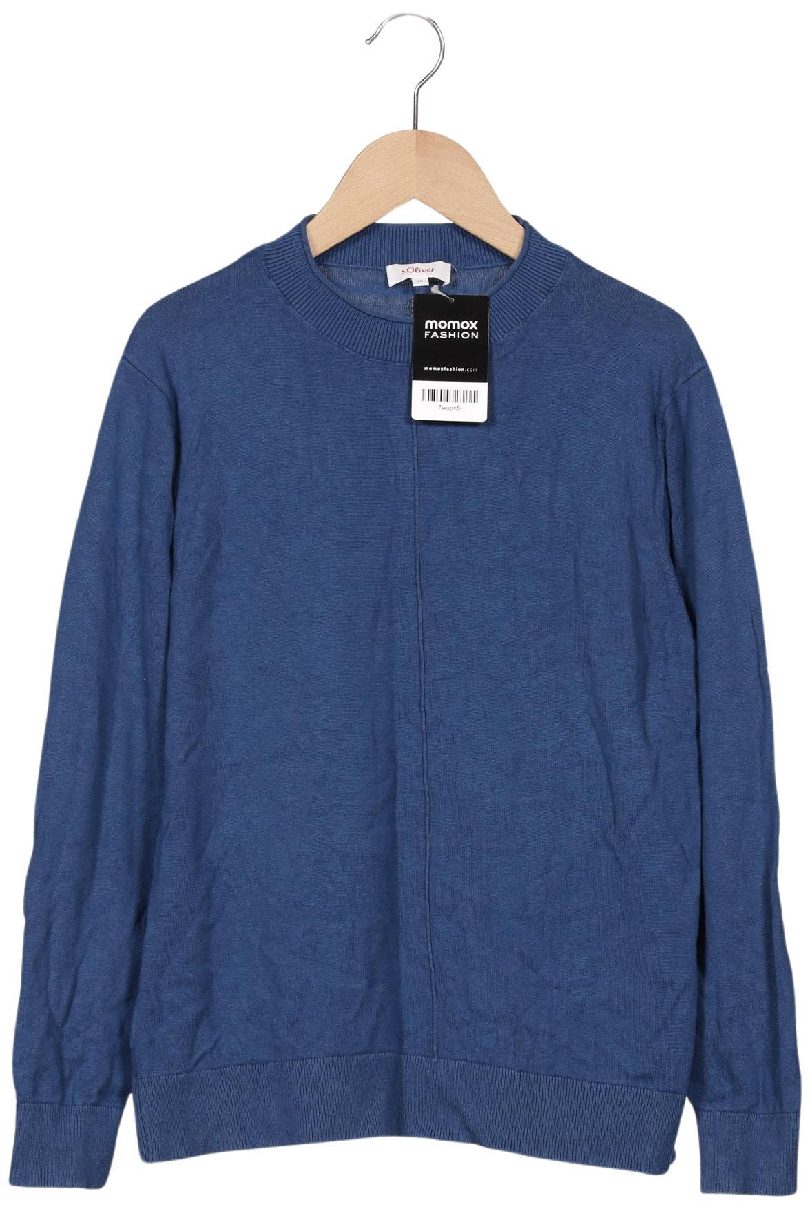 

s.Oliver Damen Pullover, blau, Gr. 38