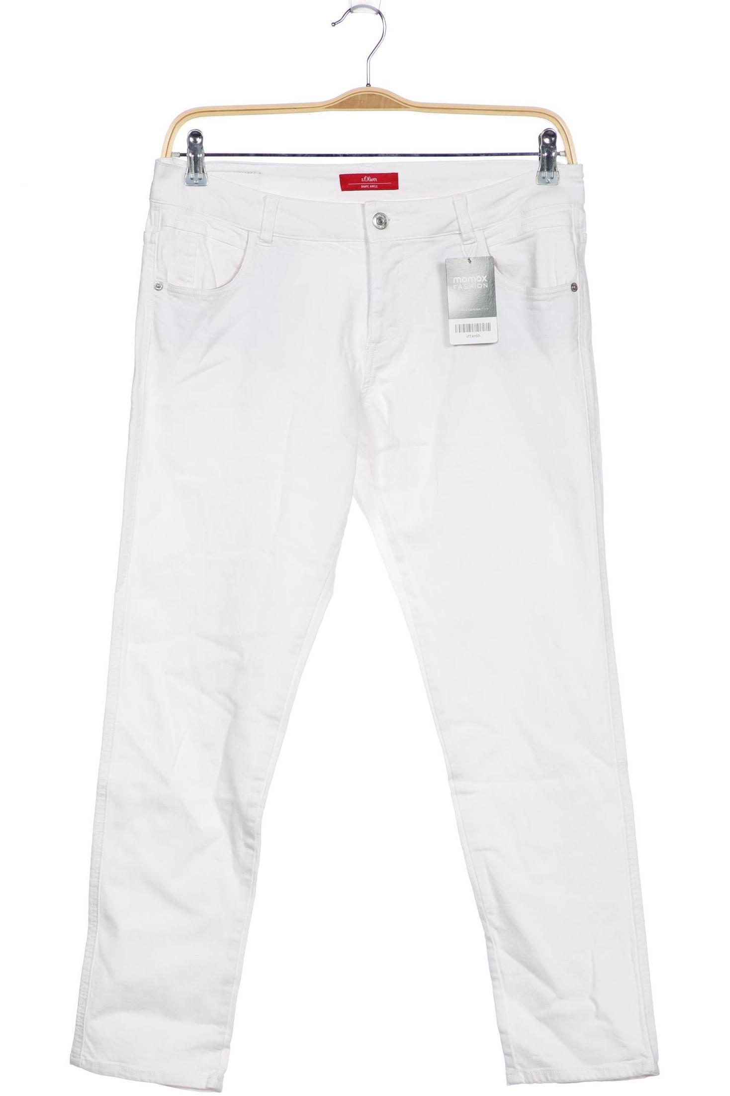 

s.Oliver Damen Jeans, weiß, Gr. 40