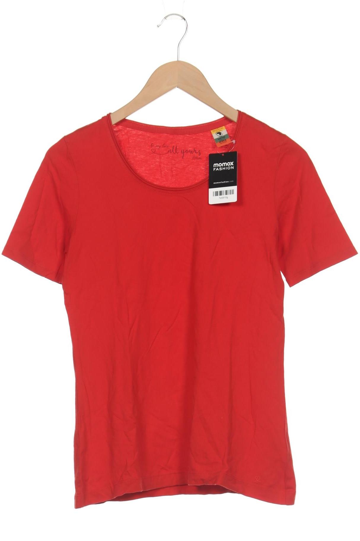 

s.Oliver Damen T-Shirt, rot, Gr. 40