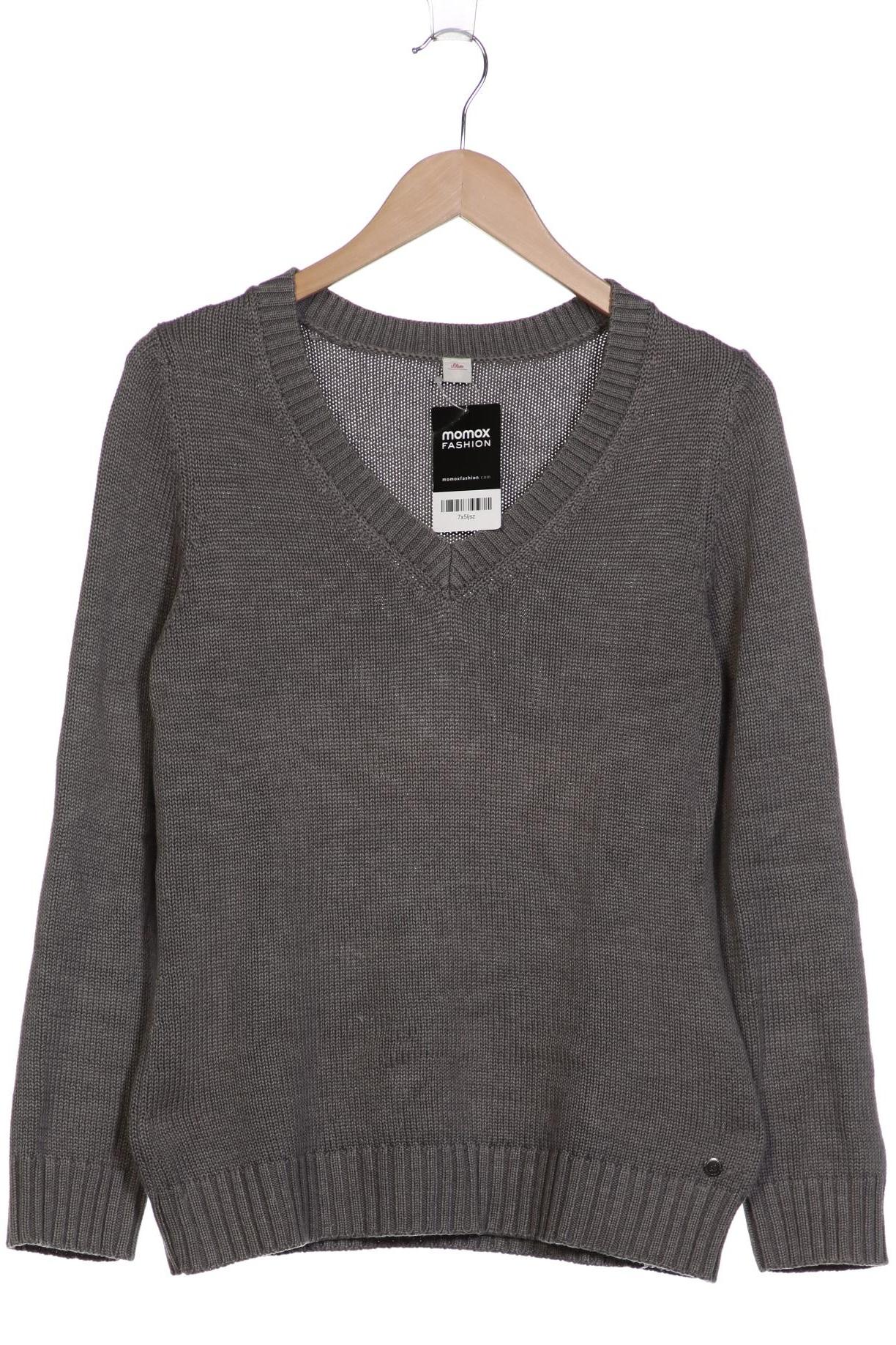 

s.Oliver Damen Pullover, grau, Gr. 40