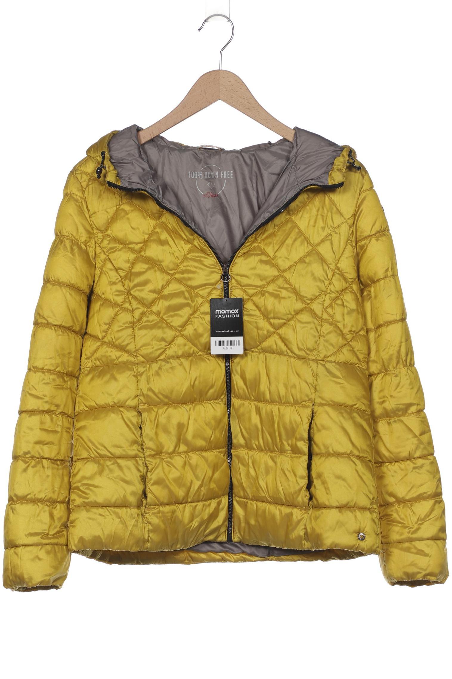 

s.Oliver Damen Jacke, gelb, Gr. 42