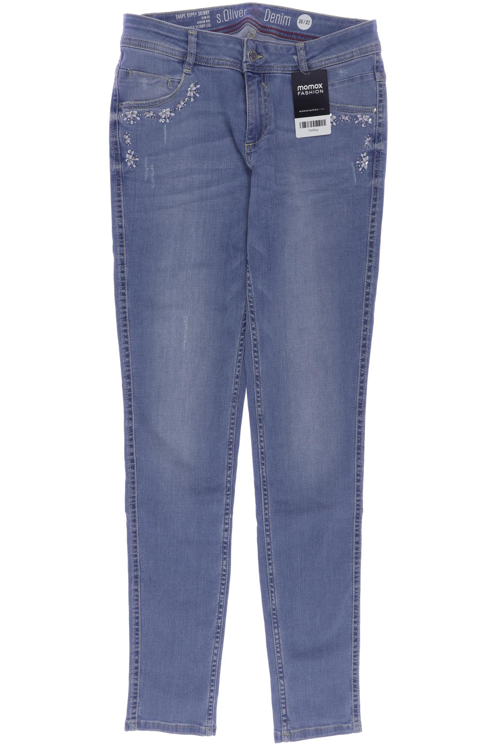 

s.Oliver Damen Jeans, blau, Gr. 36