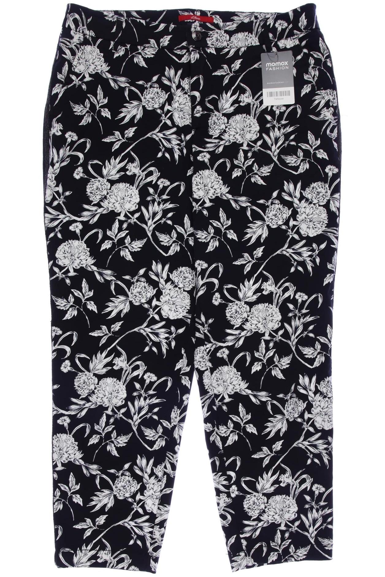 

s.Oliver Damen Stoffhose, schwarz, Gr. 38
