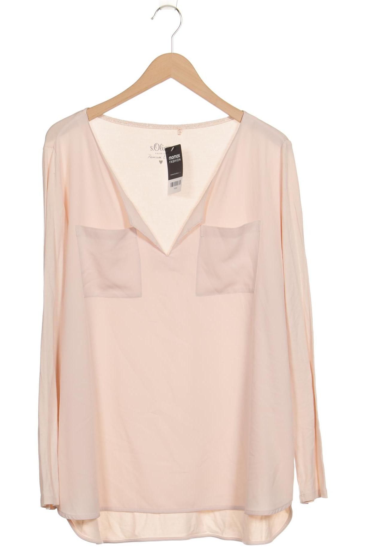 

s.Oliver Damen Langarmshirt, beige, Gr. 46