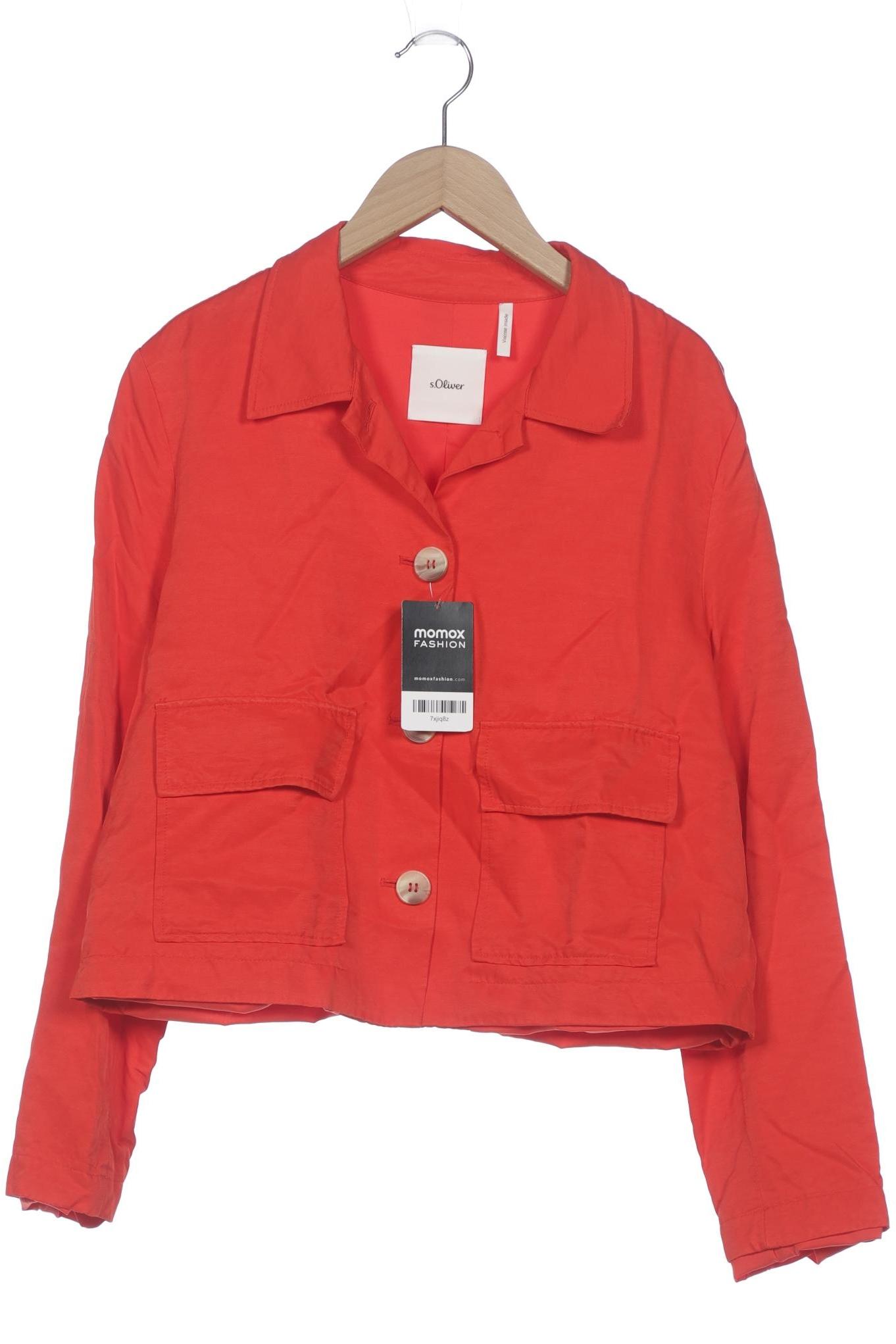 

s.Oliver Damen Jacke, rot, Gr. 38
