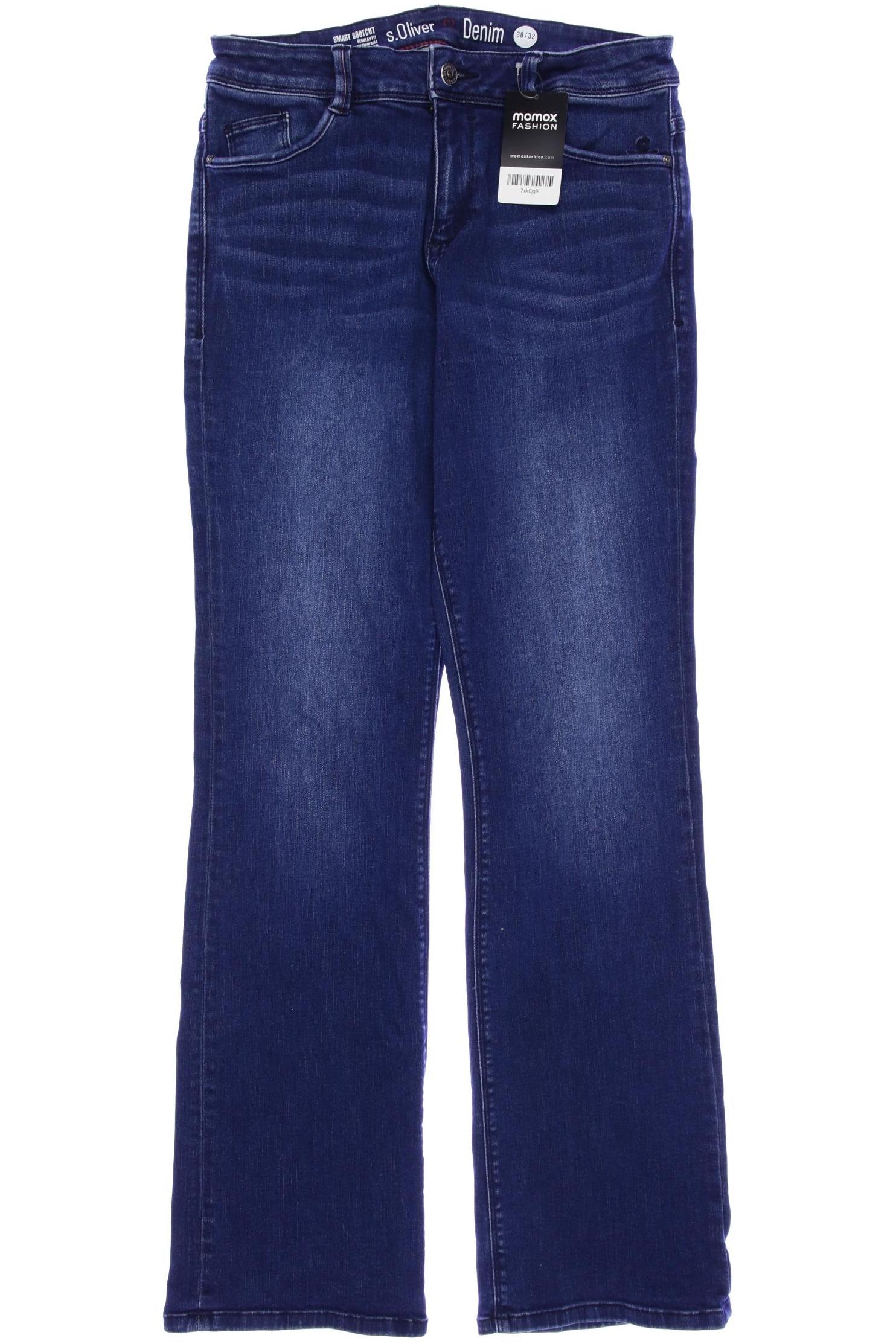 

s.Oliver Damen Jeans, blau, Gr. 38