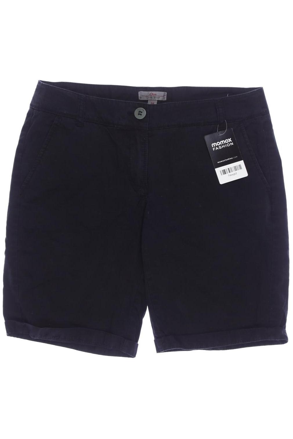 

s.Oliver Damen Shorts, schwarz, Gr. 34