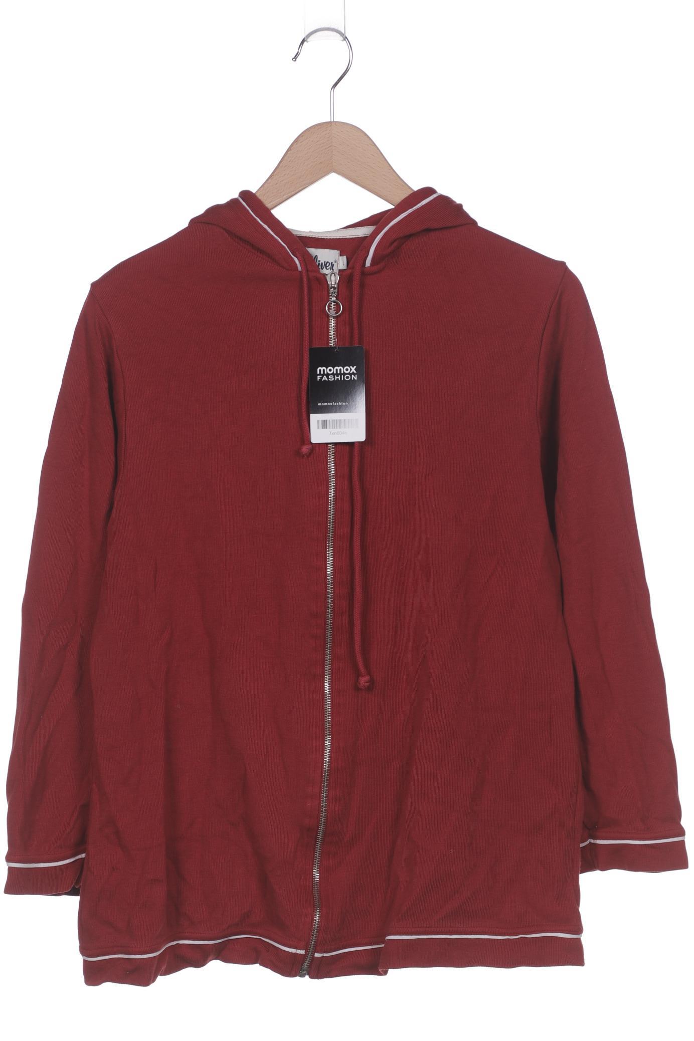 

s.Oliver Damen Kapuzenpullover, bordeaux, Gr. 42
