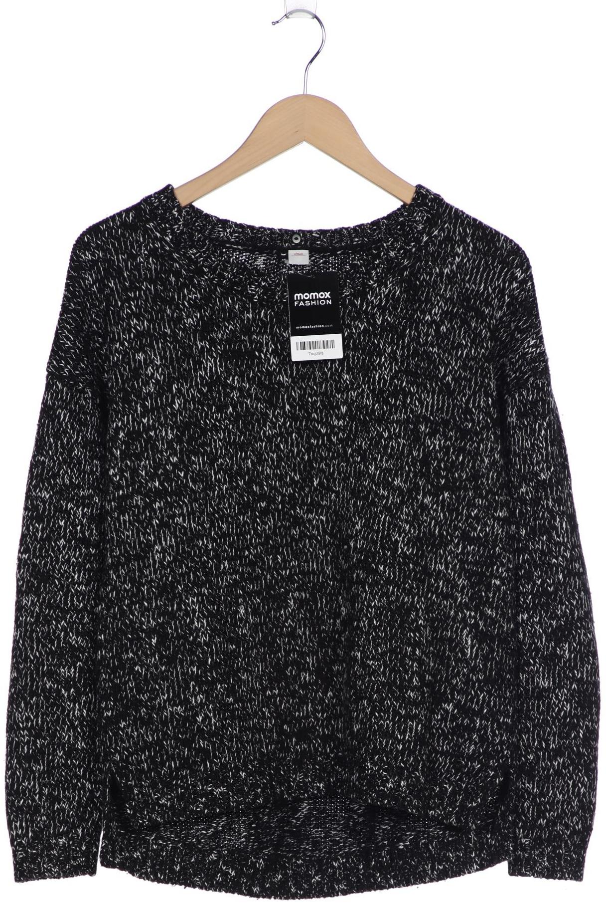 

s.Oliver Damen Pullover, schwarz