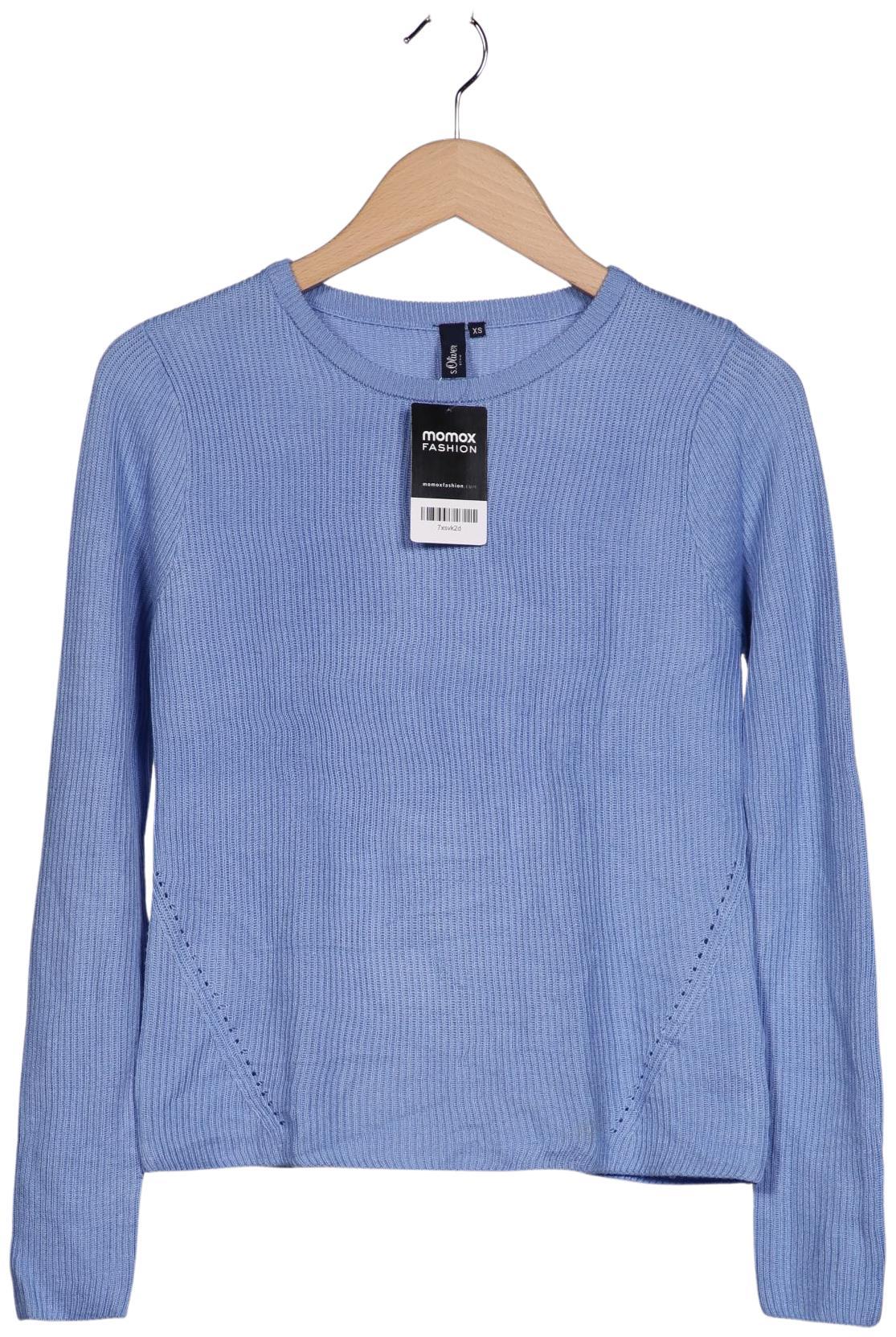 

s.Oliver Damen Pullover, hellblau, Gr. 34