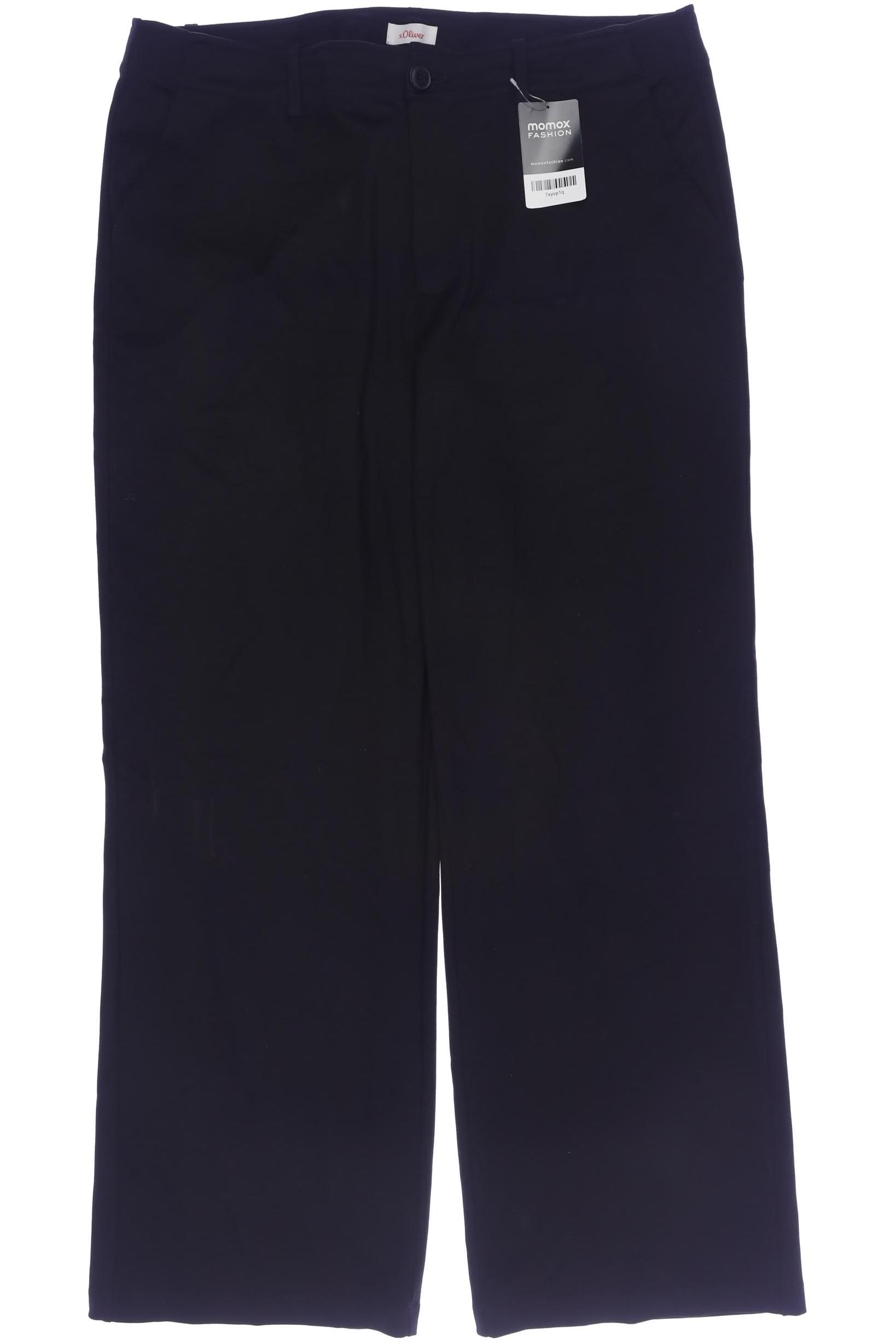 

s.Oliver Damen Stoffhose, schwarz, Gr. 46