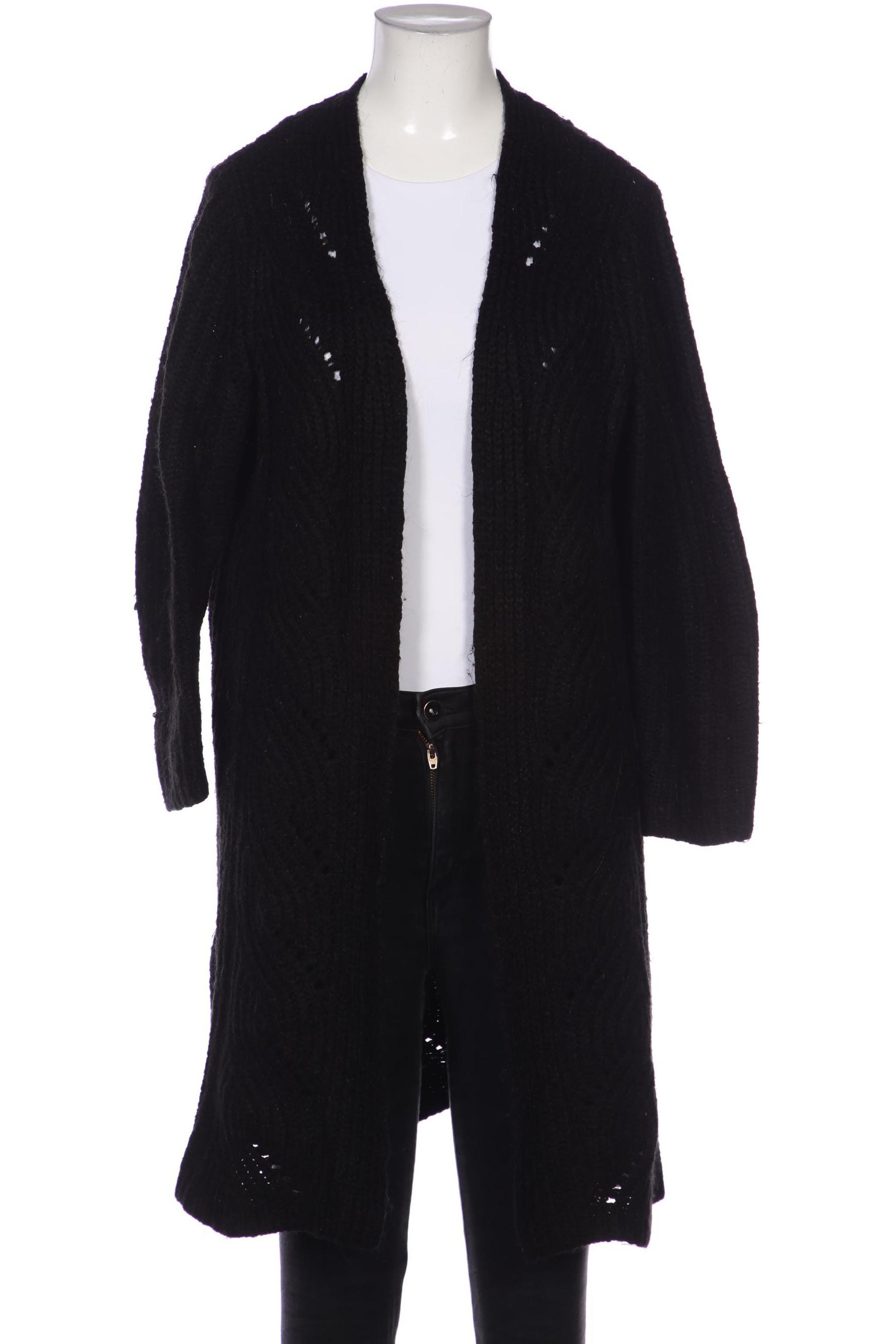 

s.Oliver Damen Strickjacke, schwarz, Gr. 38