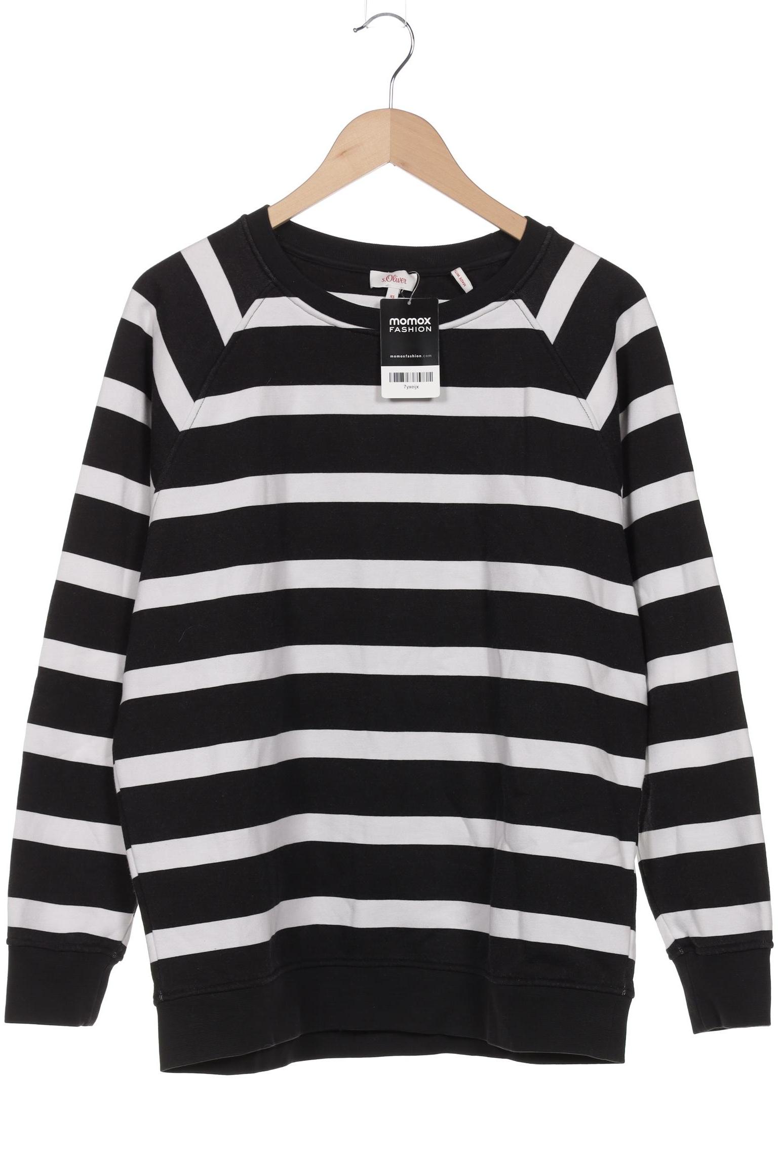 

s.Oliver Damen Sweatshirt, schwarz, Gr. 34