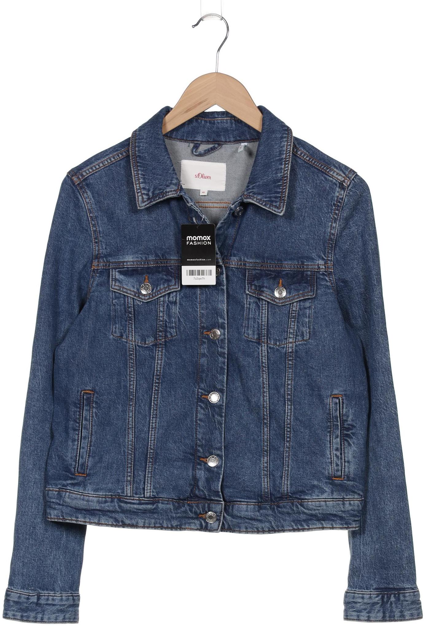 

s.Oliver Damen Jacke, blau, Gr. 40