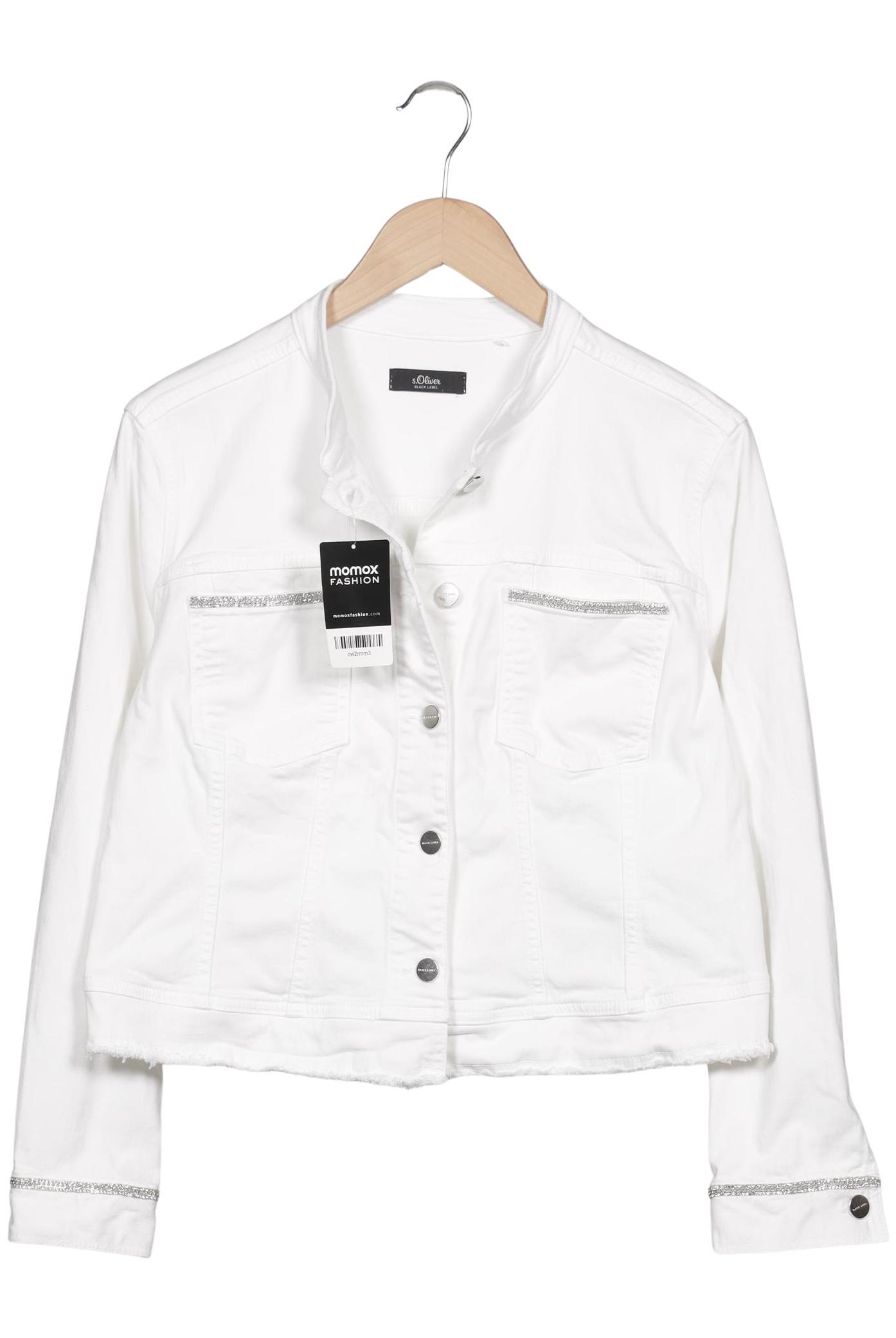 

s.Oliver Damen Jacke, weiß, Gr. 44