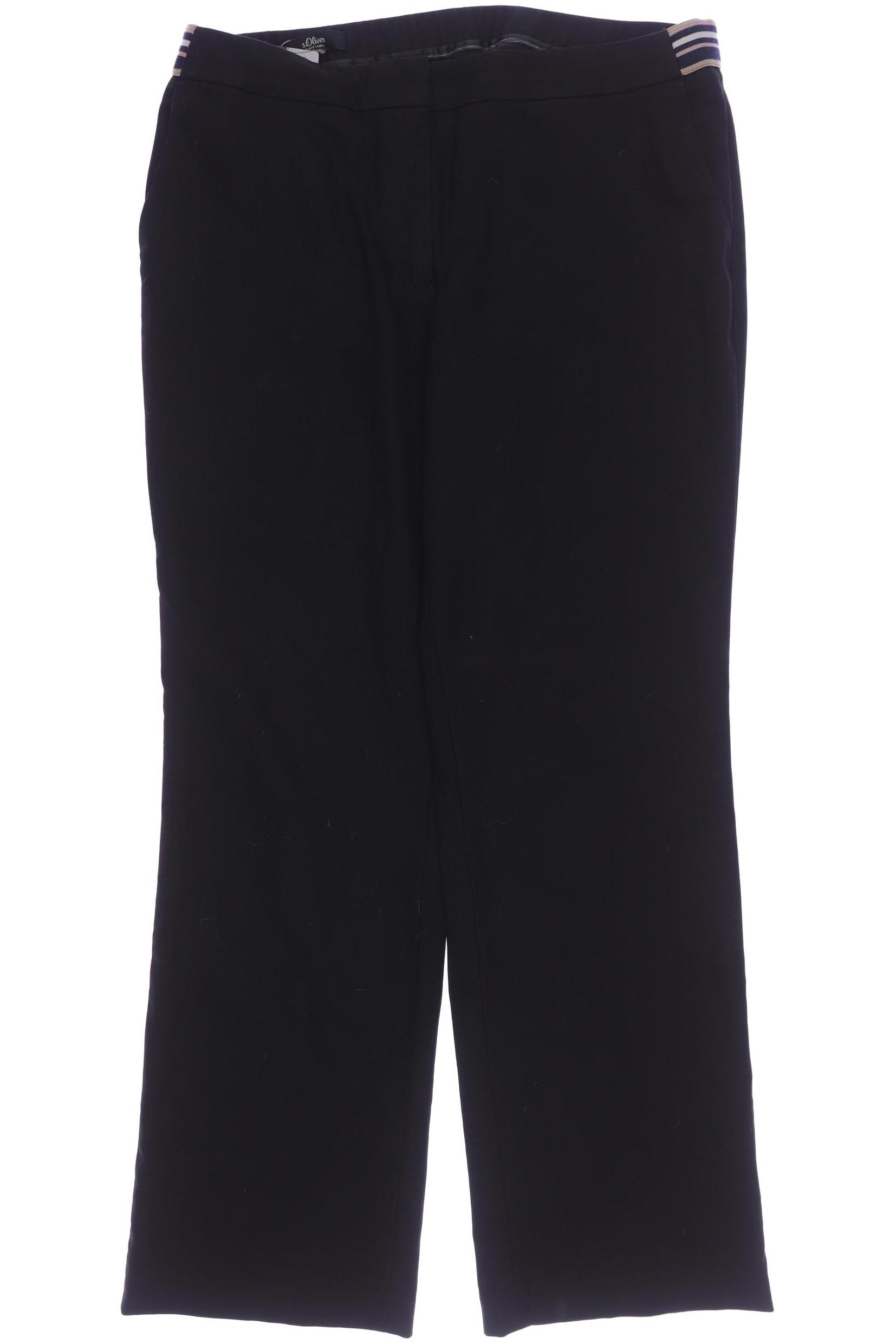 

s.Oliver Damen Stoffhose, schwarz, Gr. 36