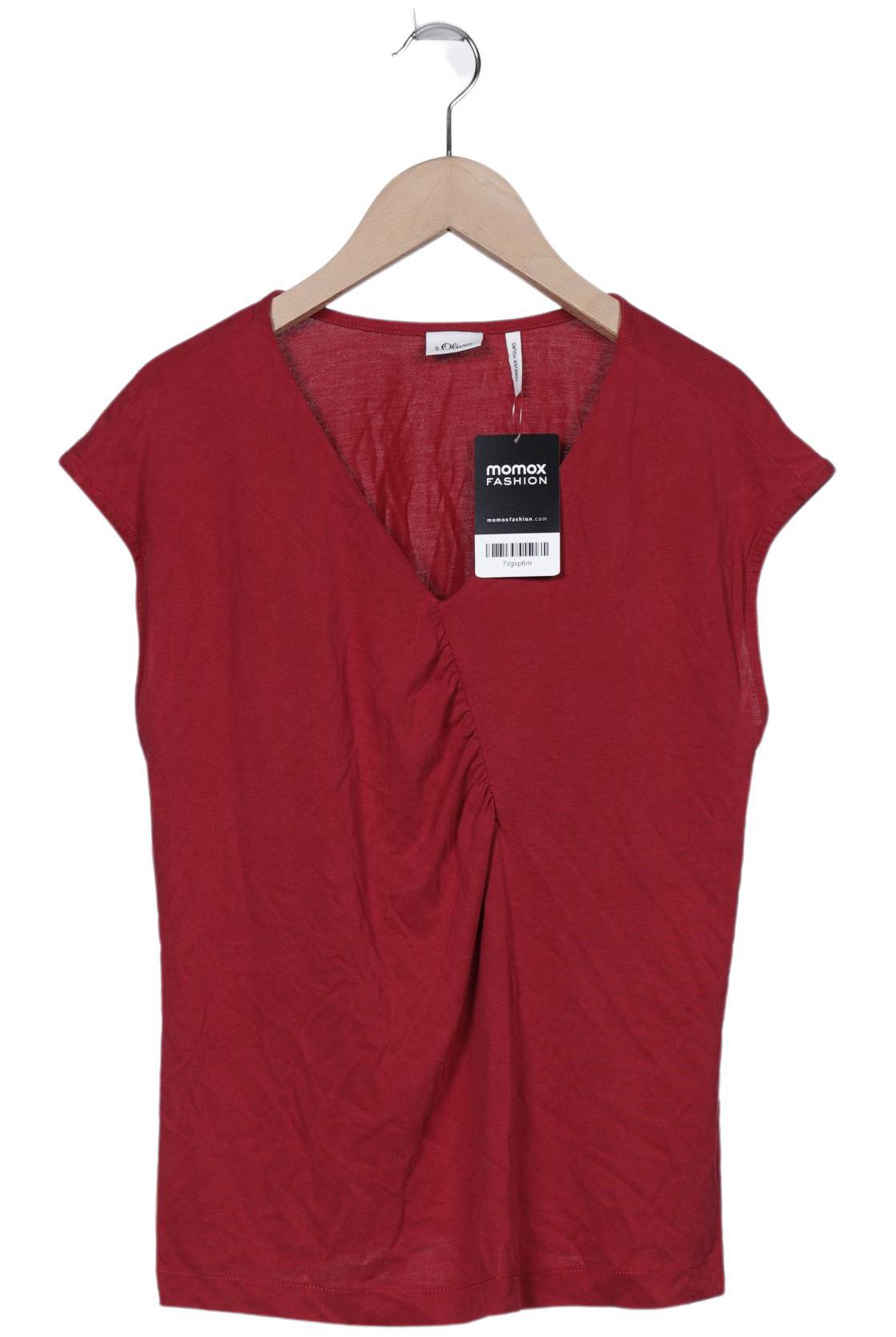 

s.Oliver Damen T-Shirt, rot, Gr. 36