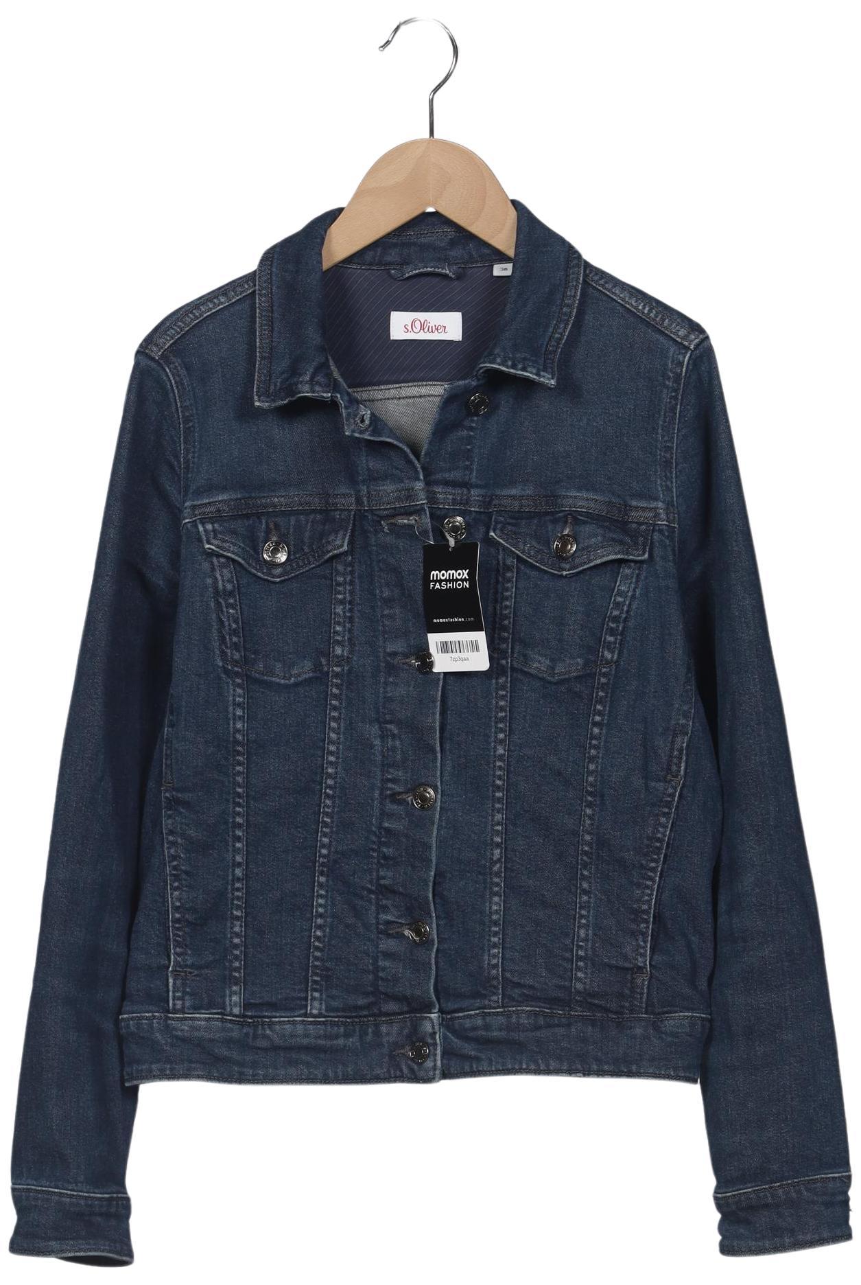 

s.Oliver Damen Jacke, blau, Gr. 38