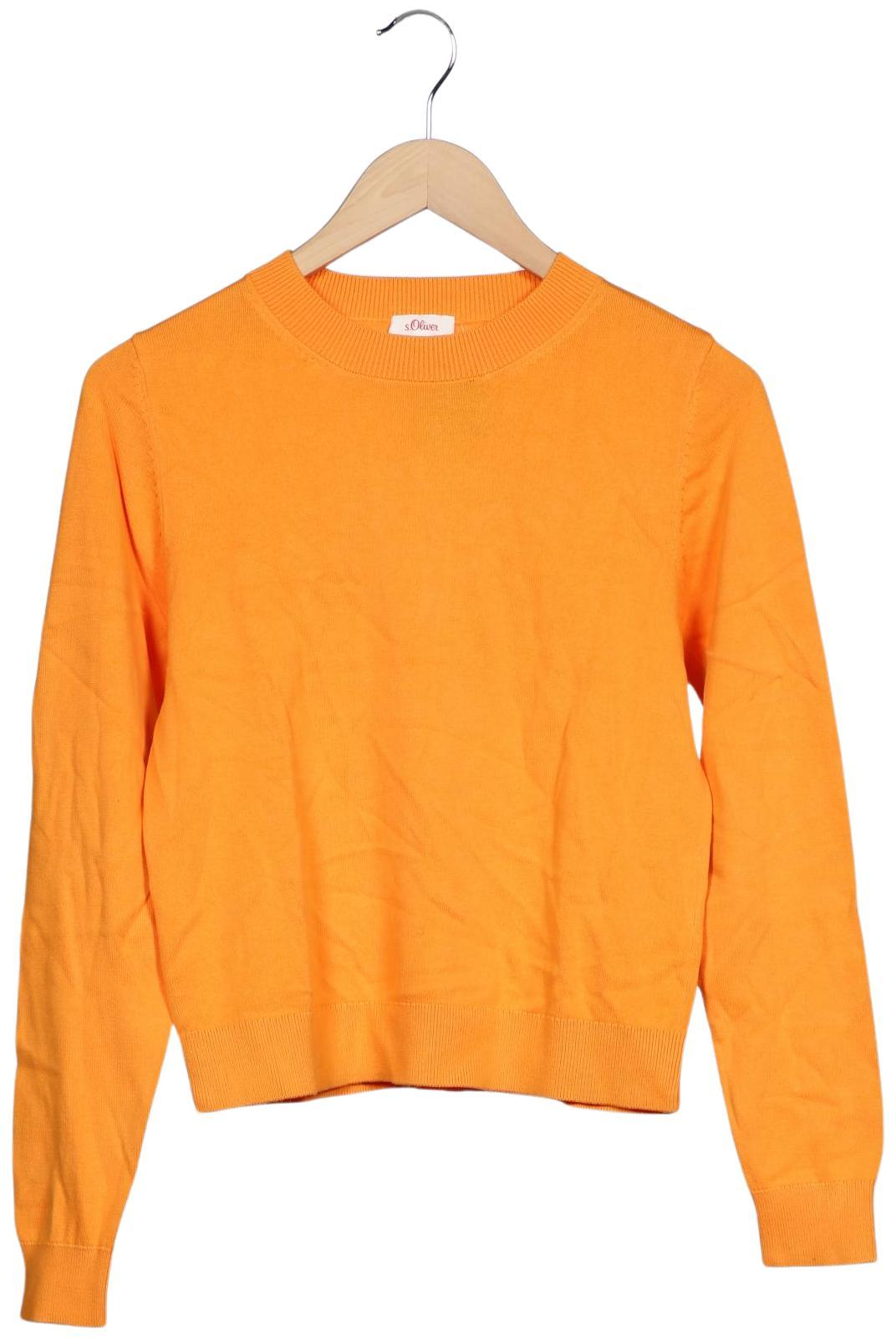 

s.Oliver Damen Pullover, orange, Gr. 34