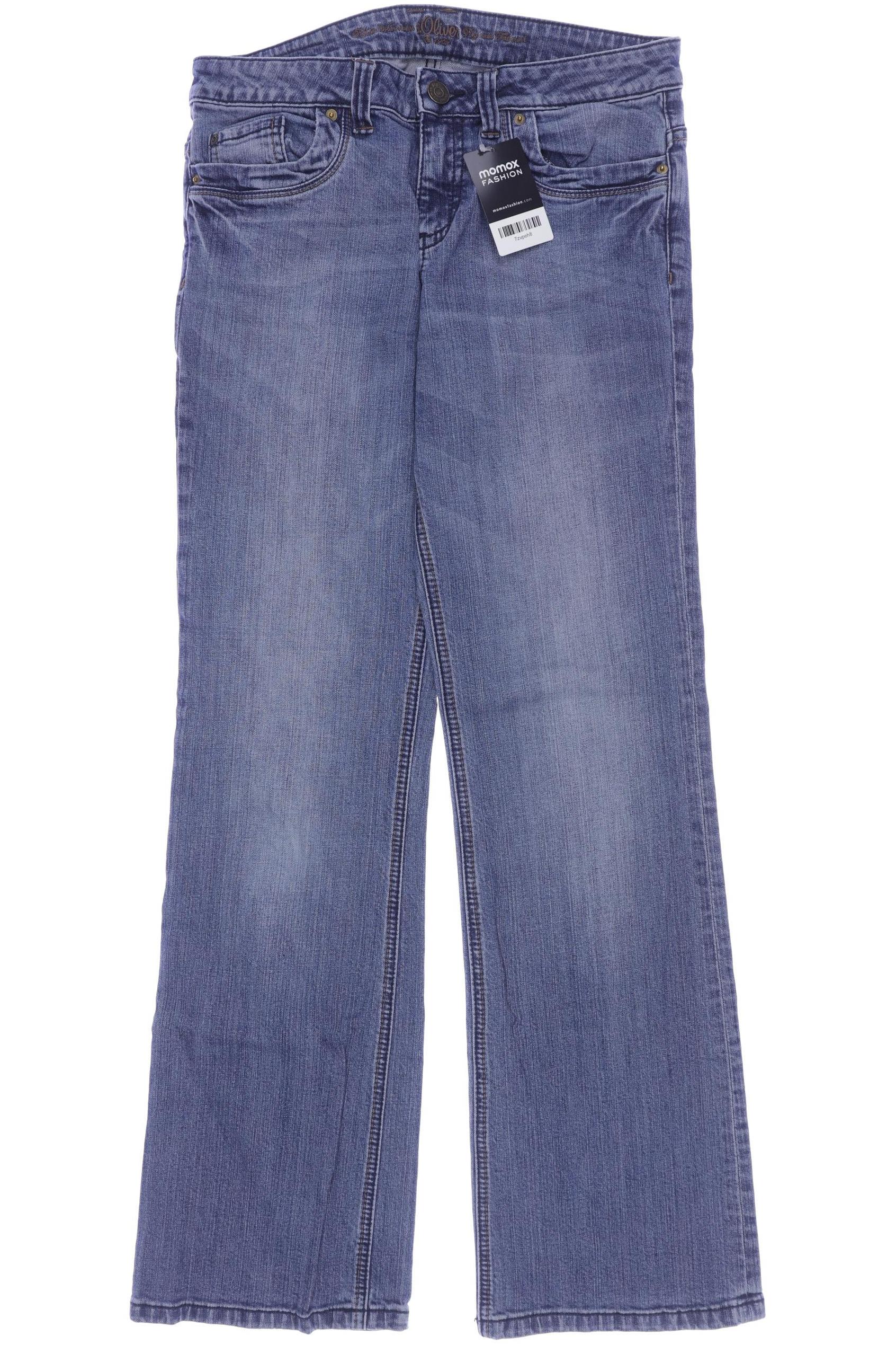 

s.Oliver Damen Jeans, blau