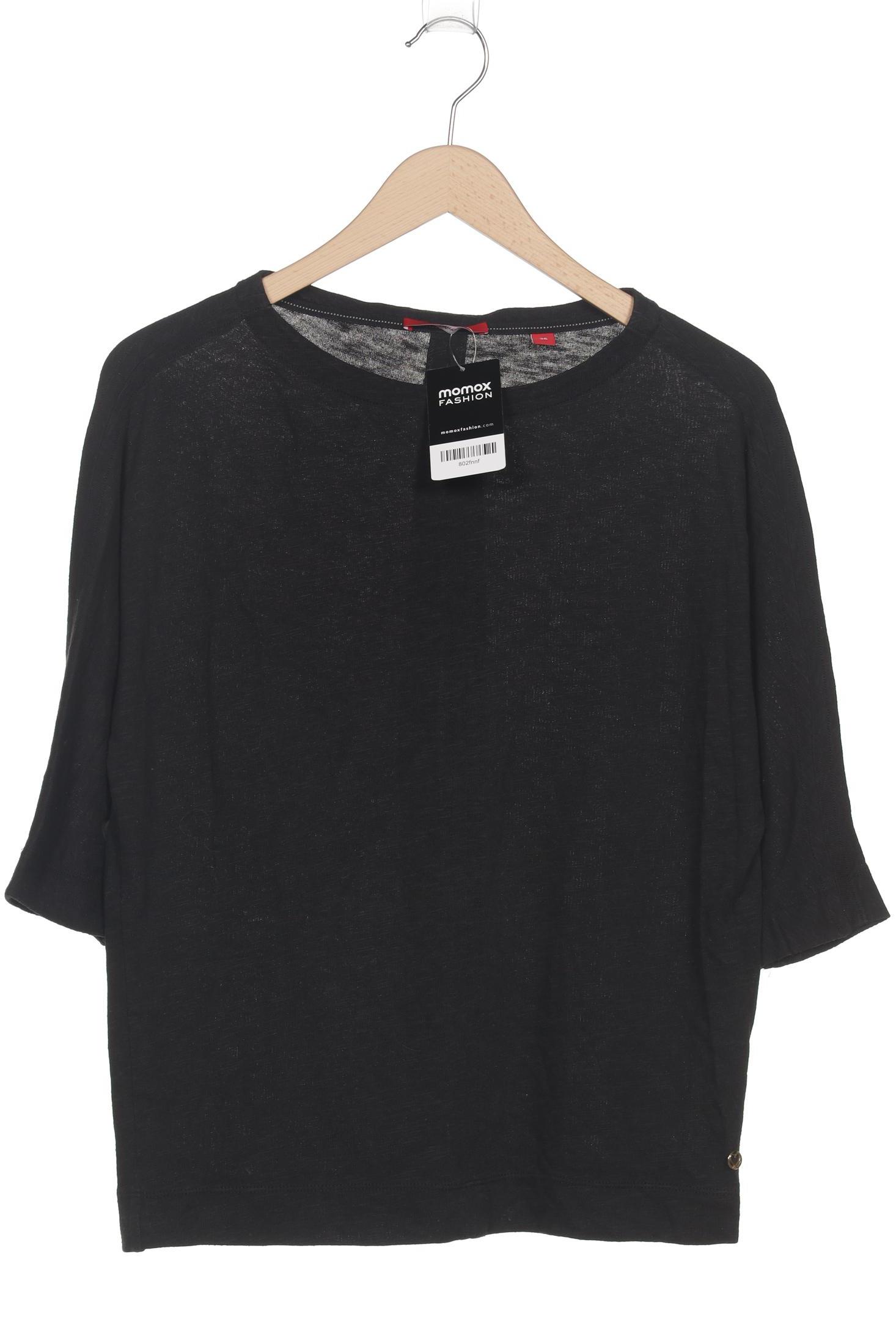 

s.Oliver Damen Langarmshirt, schwarz, Gr. 36