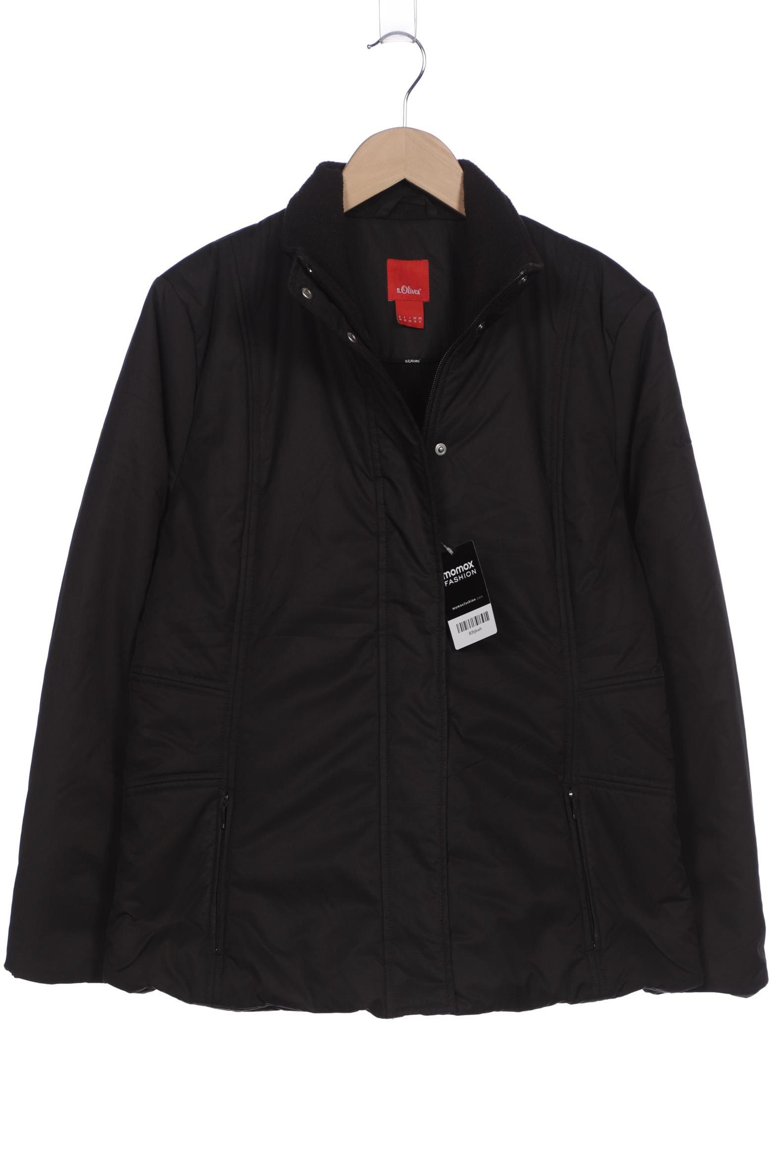

s.Oliver Damen Jacke, schwarz, Gr. 40