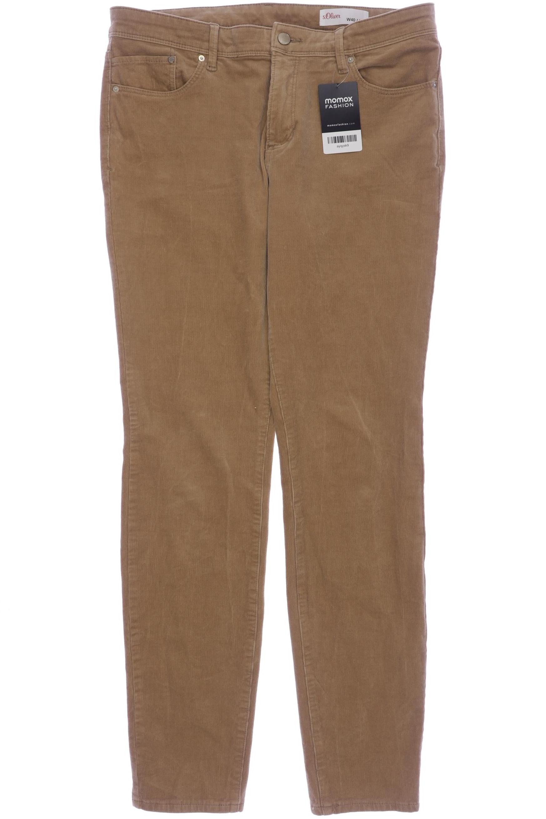 

s.Oliver Damen Stoffhose, beige, Gr. 40