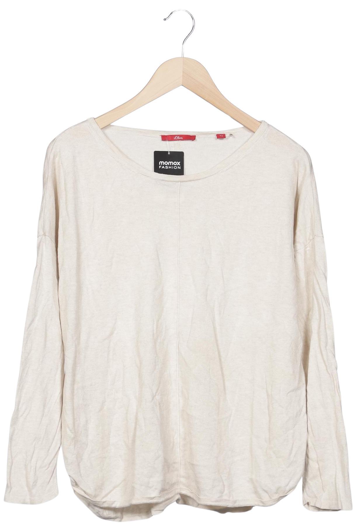 

s.Oliver Damen Pullover, beige, Gr. 42
