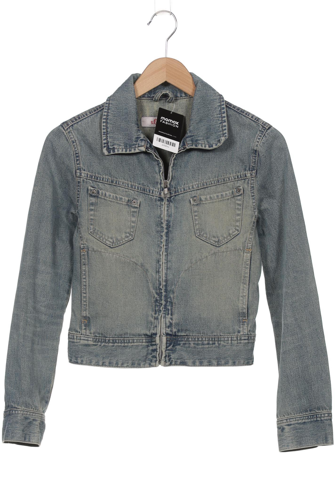 

s.Oliver Damen Jacke, blau, Gr. 34