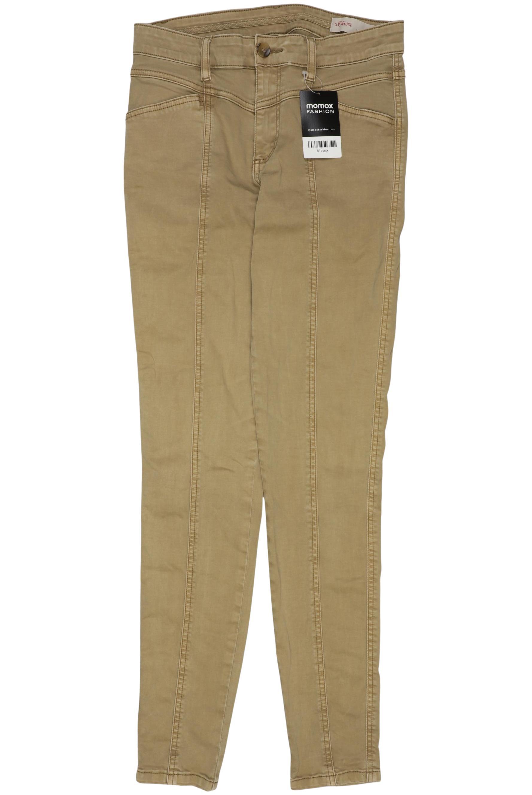 

s.Oliver Damen Jeans, beige, Gr. 34