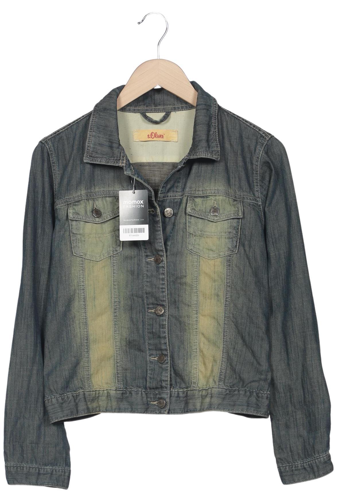 

s.Oliver Damen Jacke, blau, Gr. 38