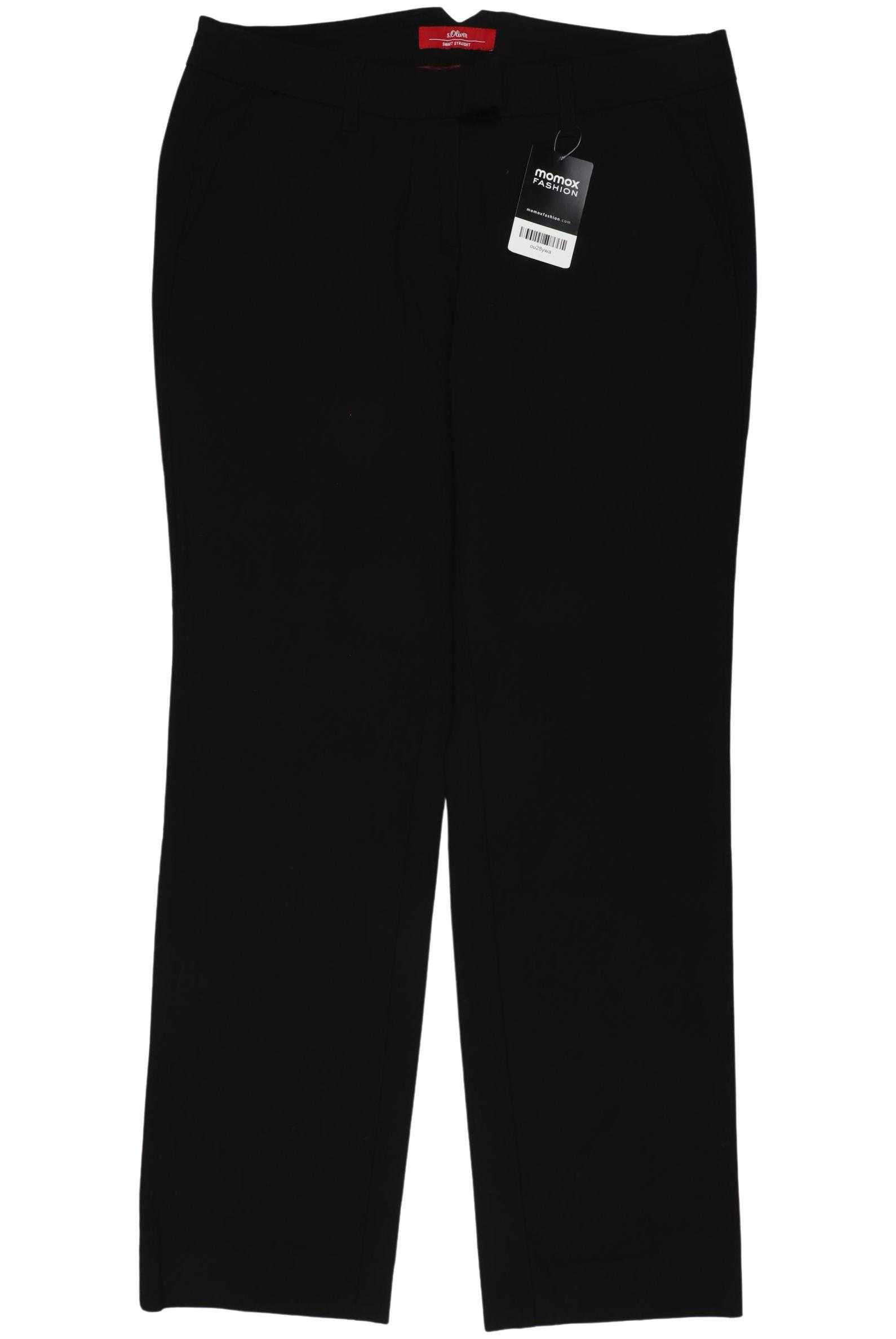

s.Oliver Damen Stoffhose, schwarz, Gr. 31