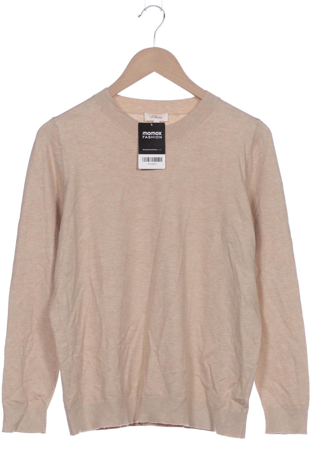 

s.Oliver Damen Pullover, beige, Gr. 42