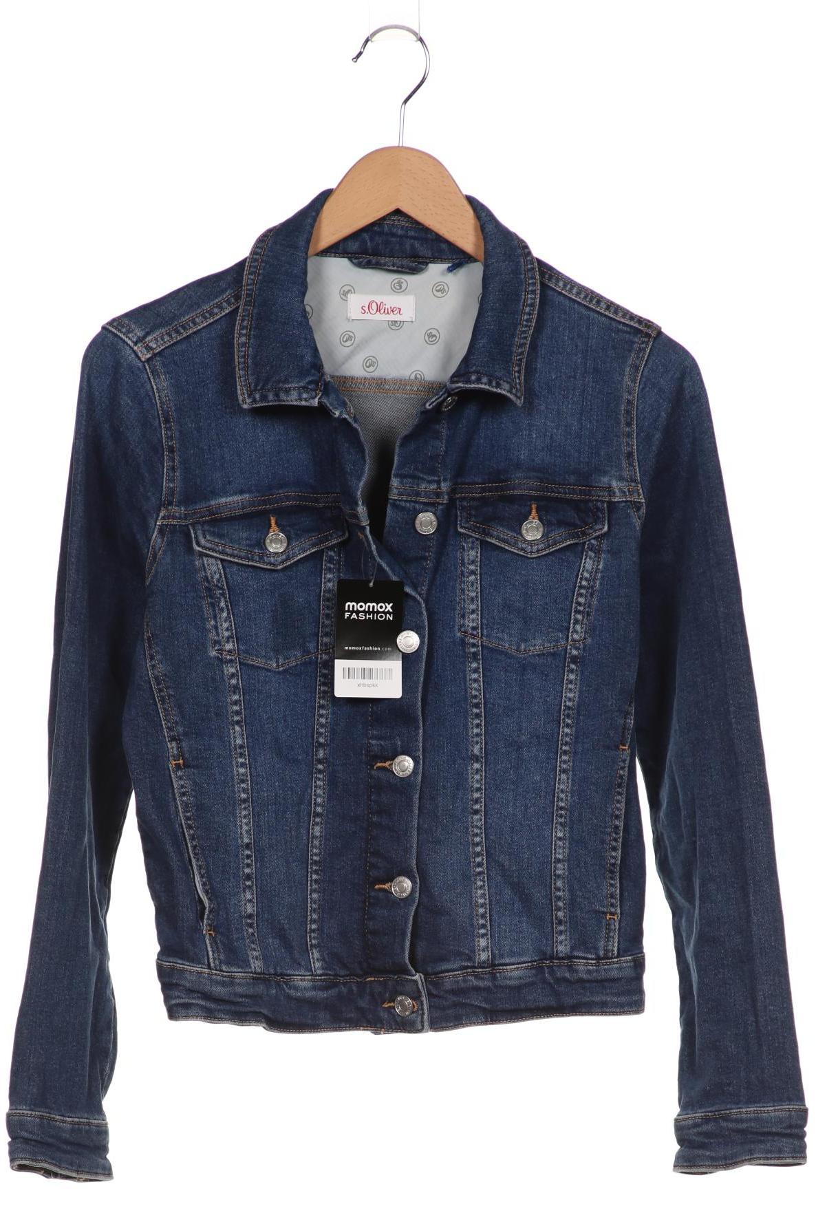 

s.Oliver Damen Jacke, blau, Gr. 38