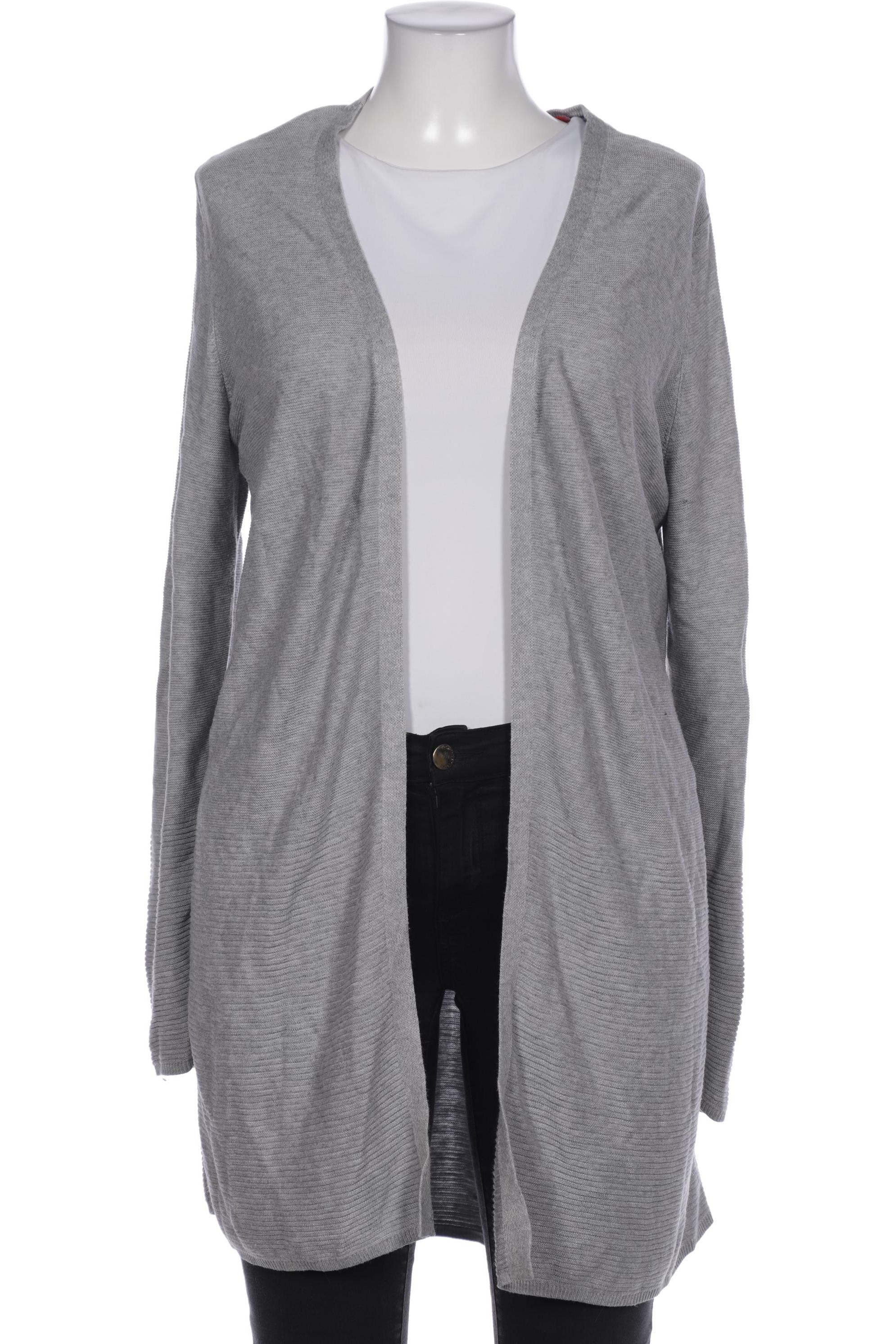 

s.Oliver Damen Strickjacke, grau, Gr. 42