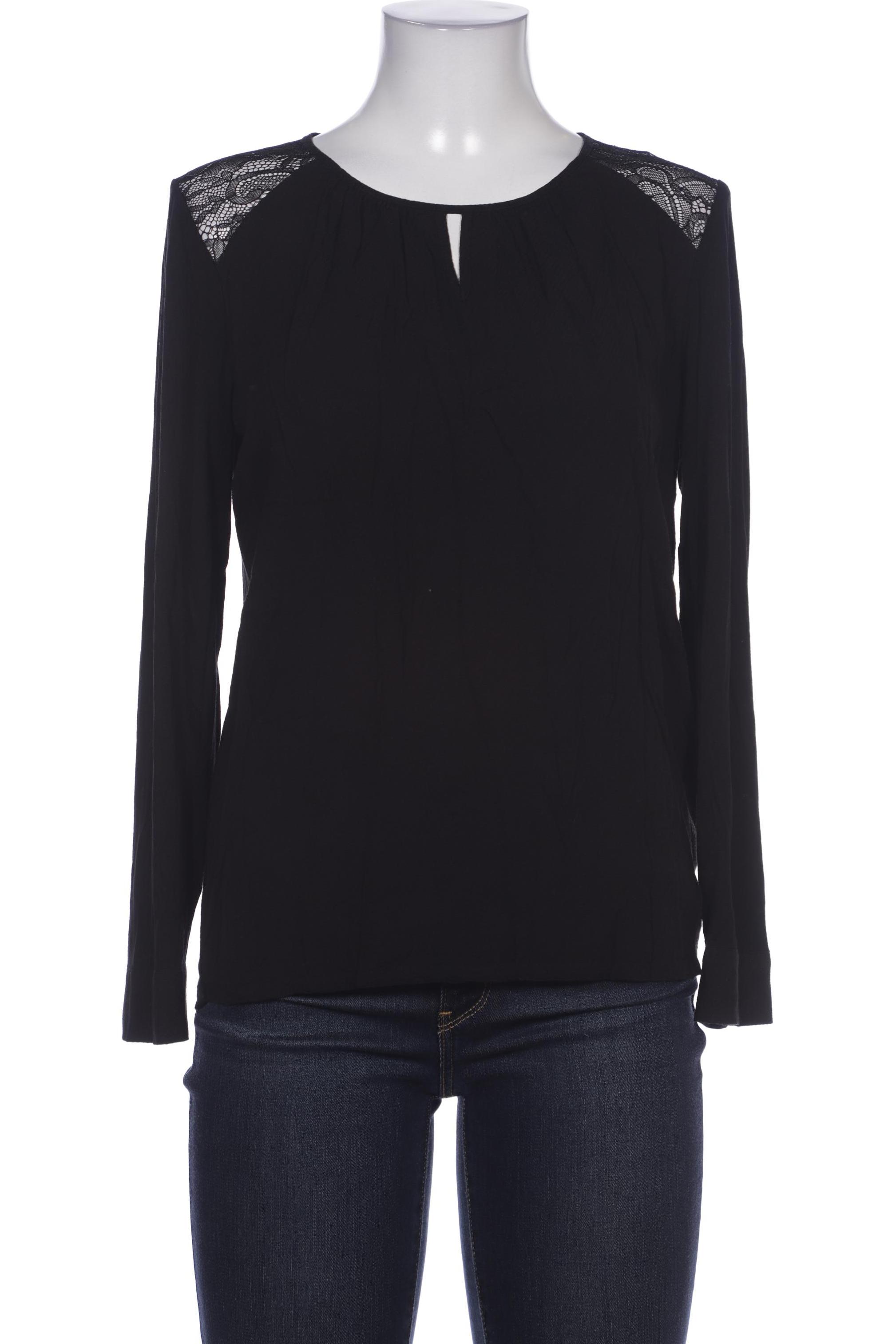

s.Oliver Damen Langarmshirt, schwarz, Gr. 36