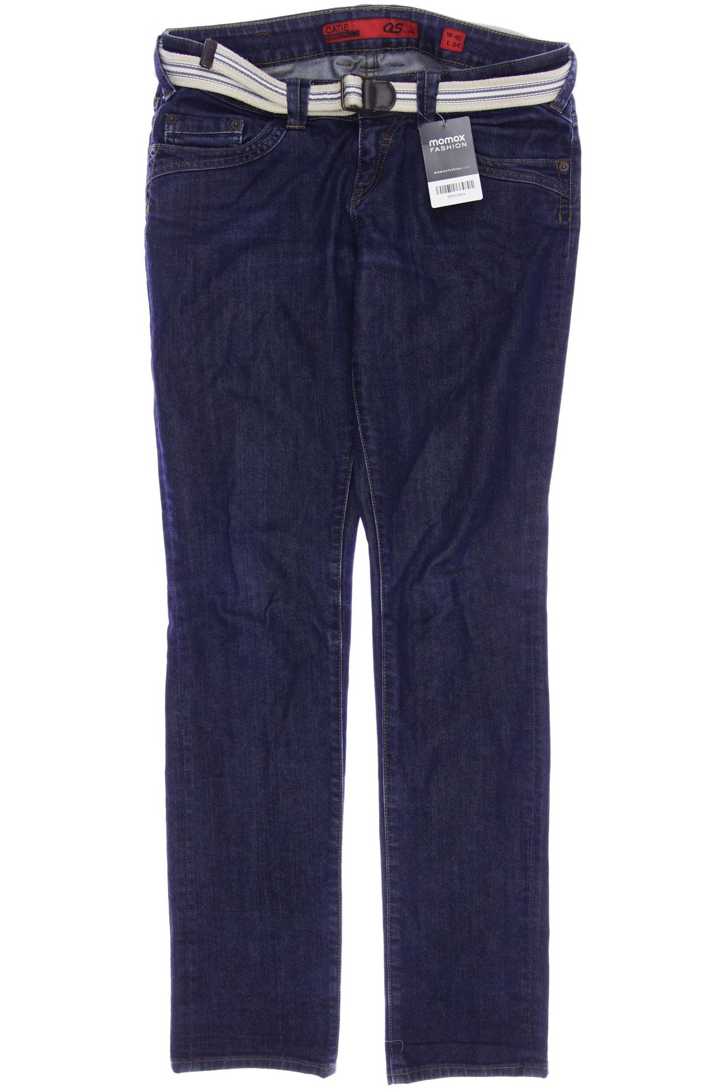 

s.Oliver Damen Jeans, marineblau
